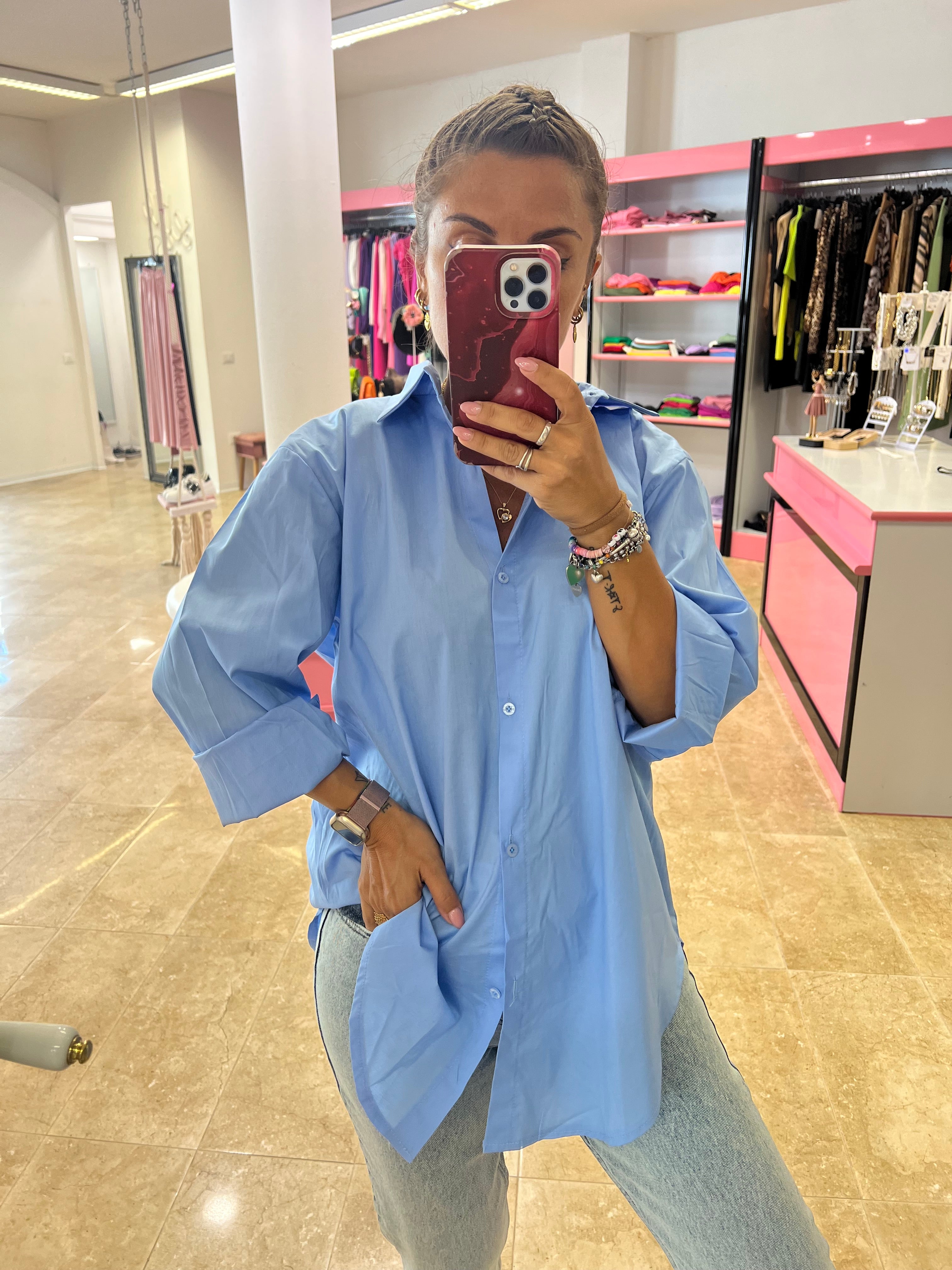 Maxi camicia “Volver”