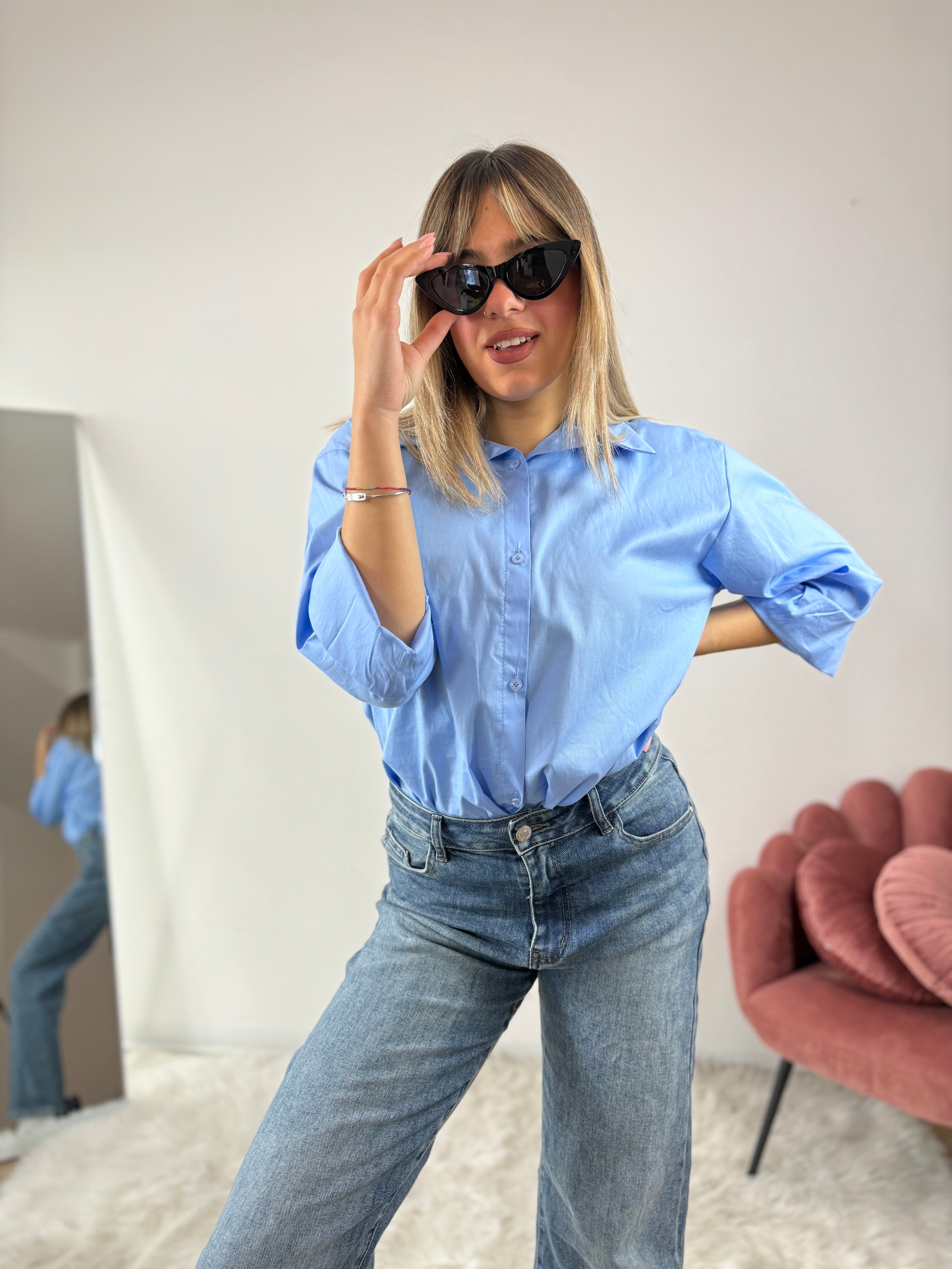 Maxi camicia “Volver”