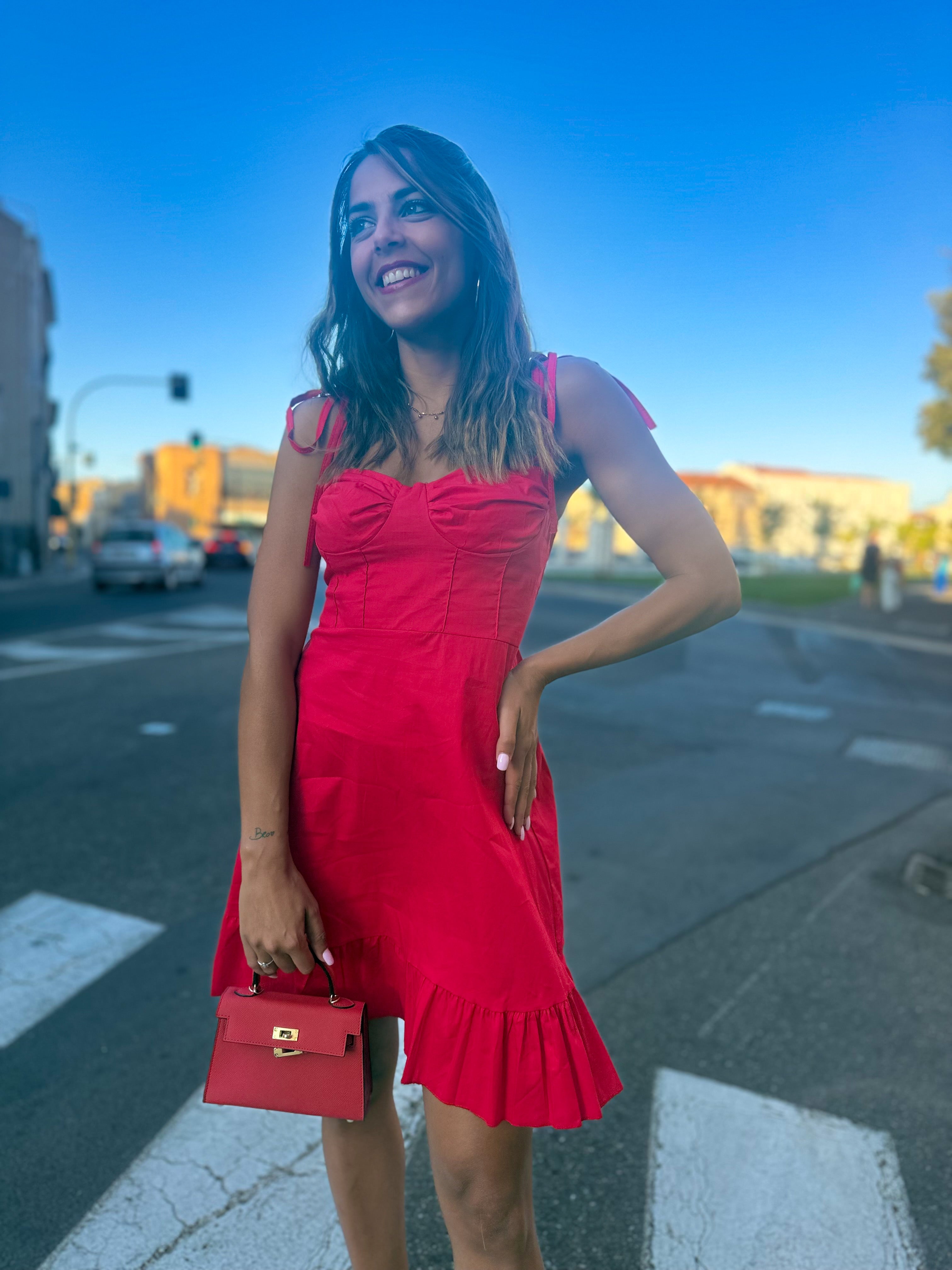 Abito “Bien sur” rosso