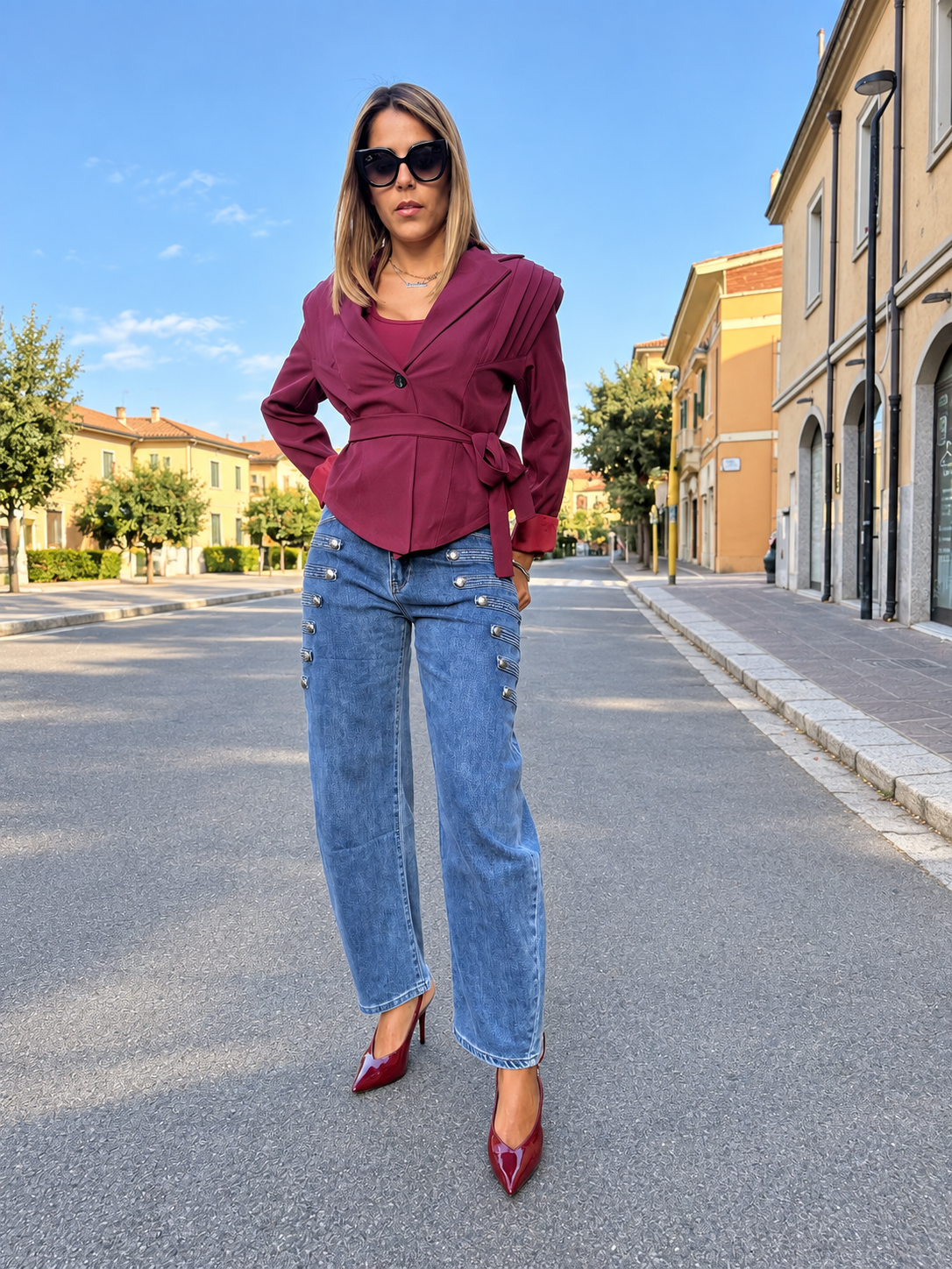 Jeans “Botton Curve”