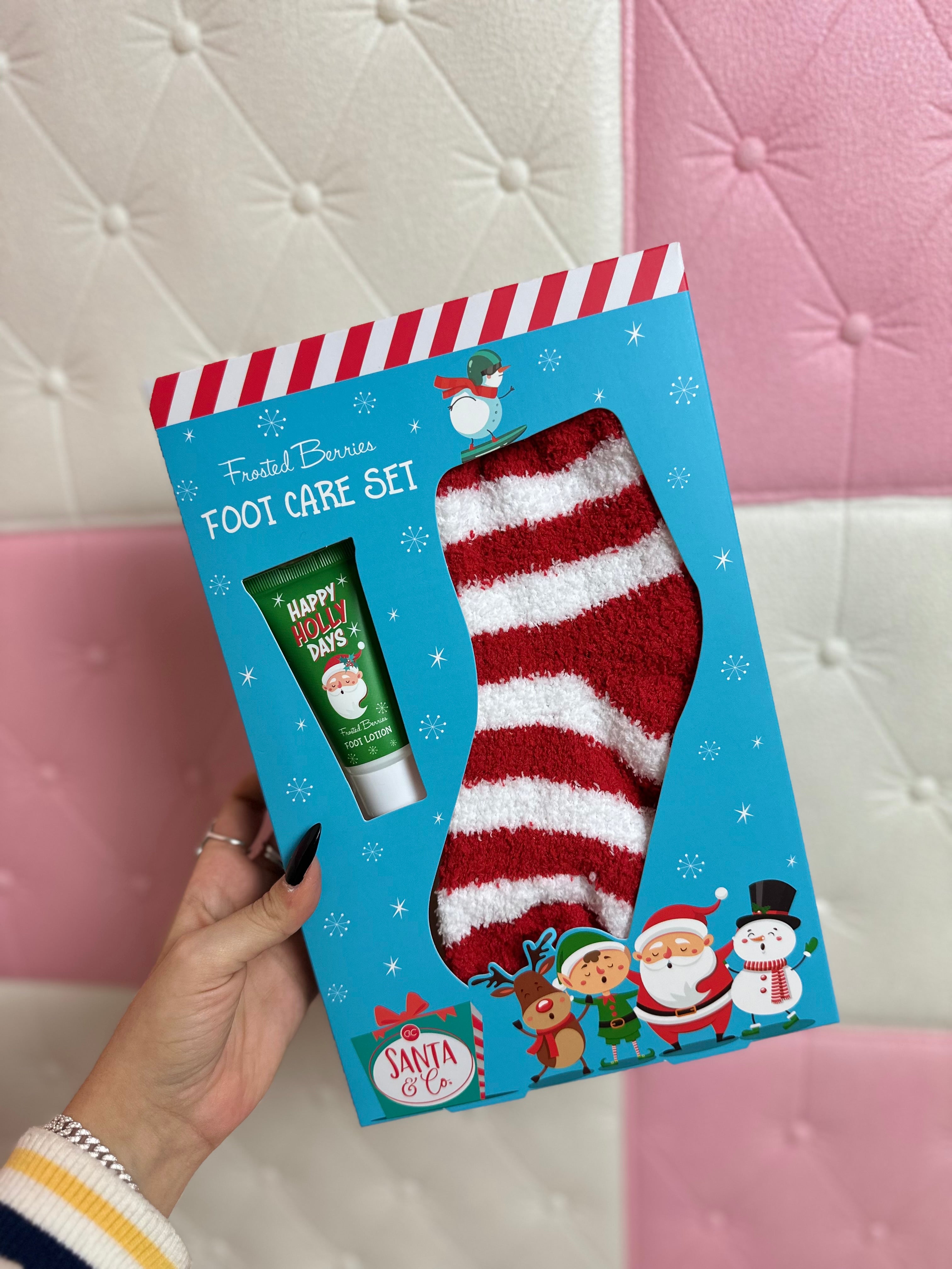 Set per la cura dei piedi "Santa & Co"