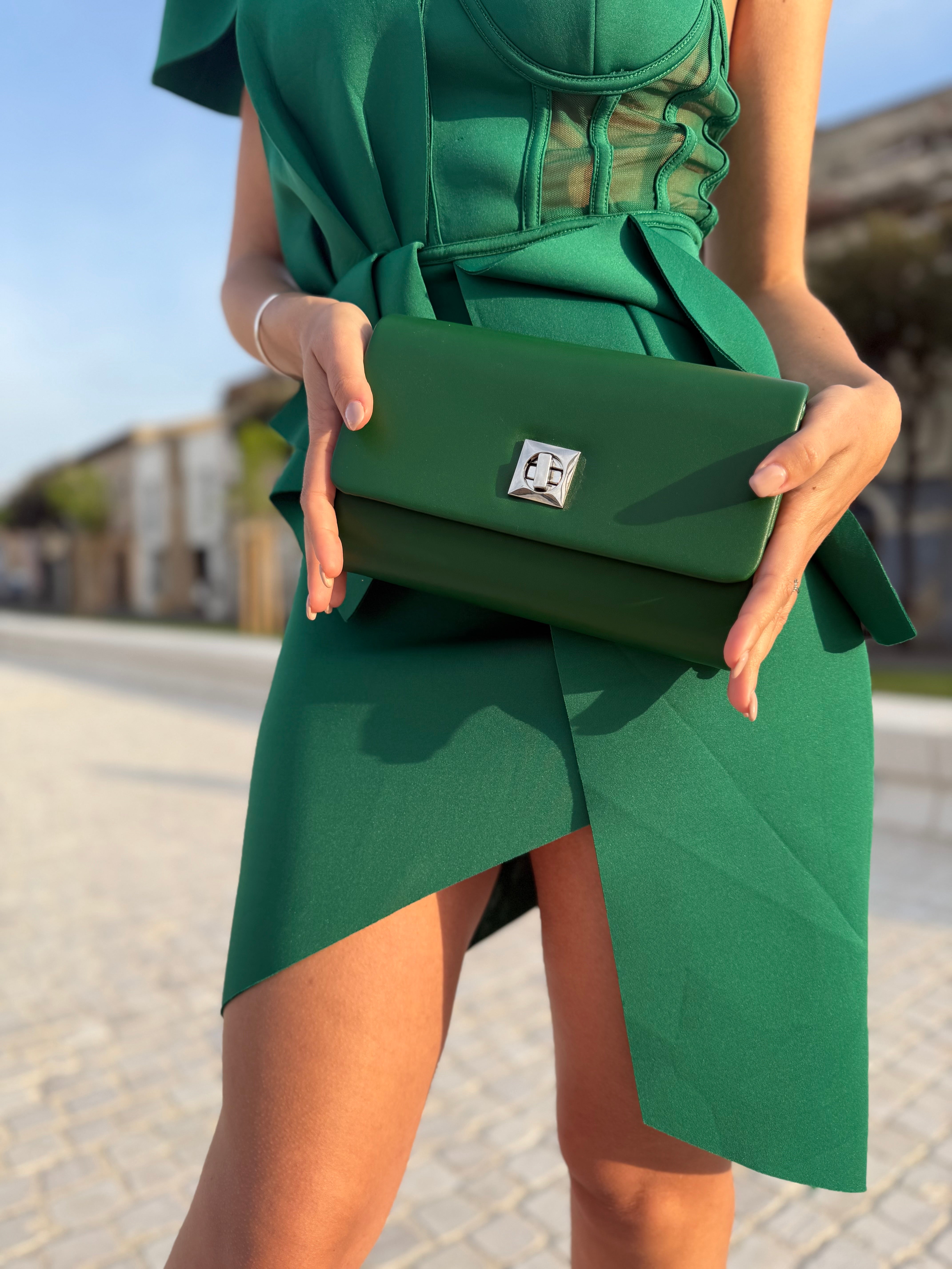Pochette "Venice" verde