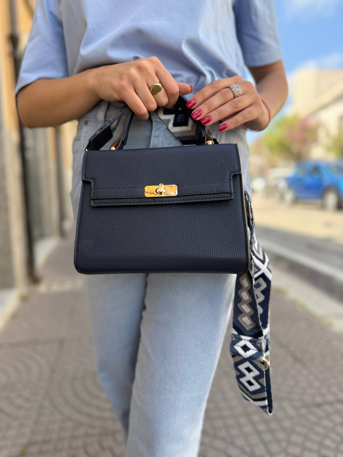 Borsa “Blue Ivy”