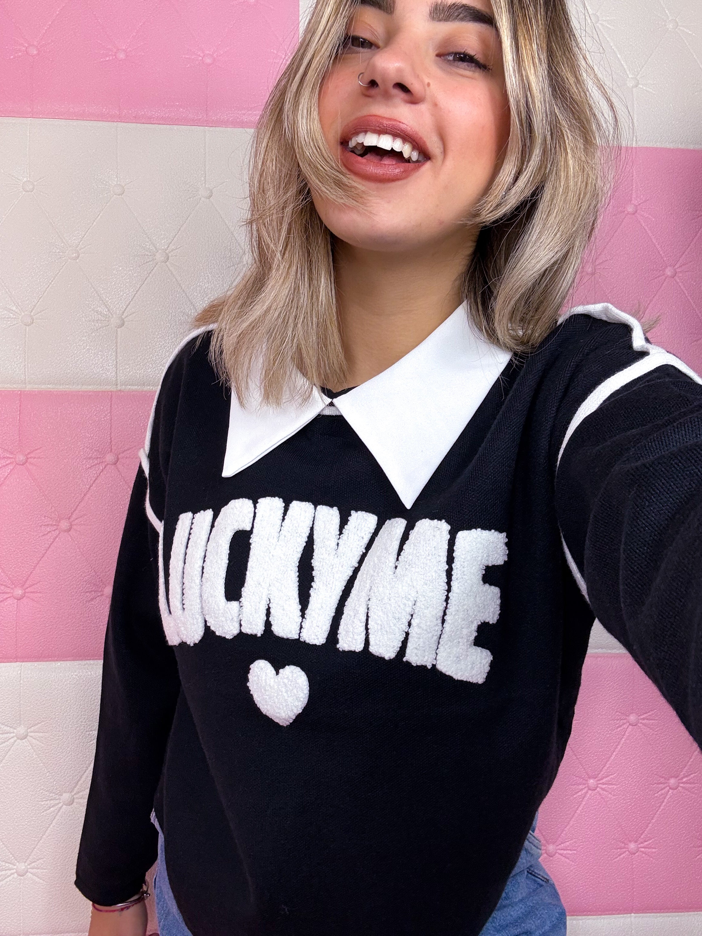 Maglioncino “Lucky me”