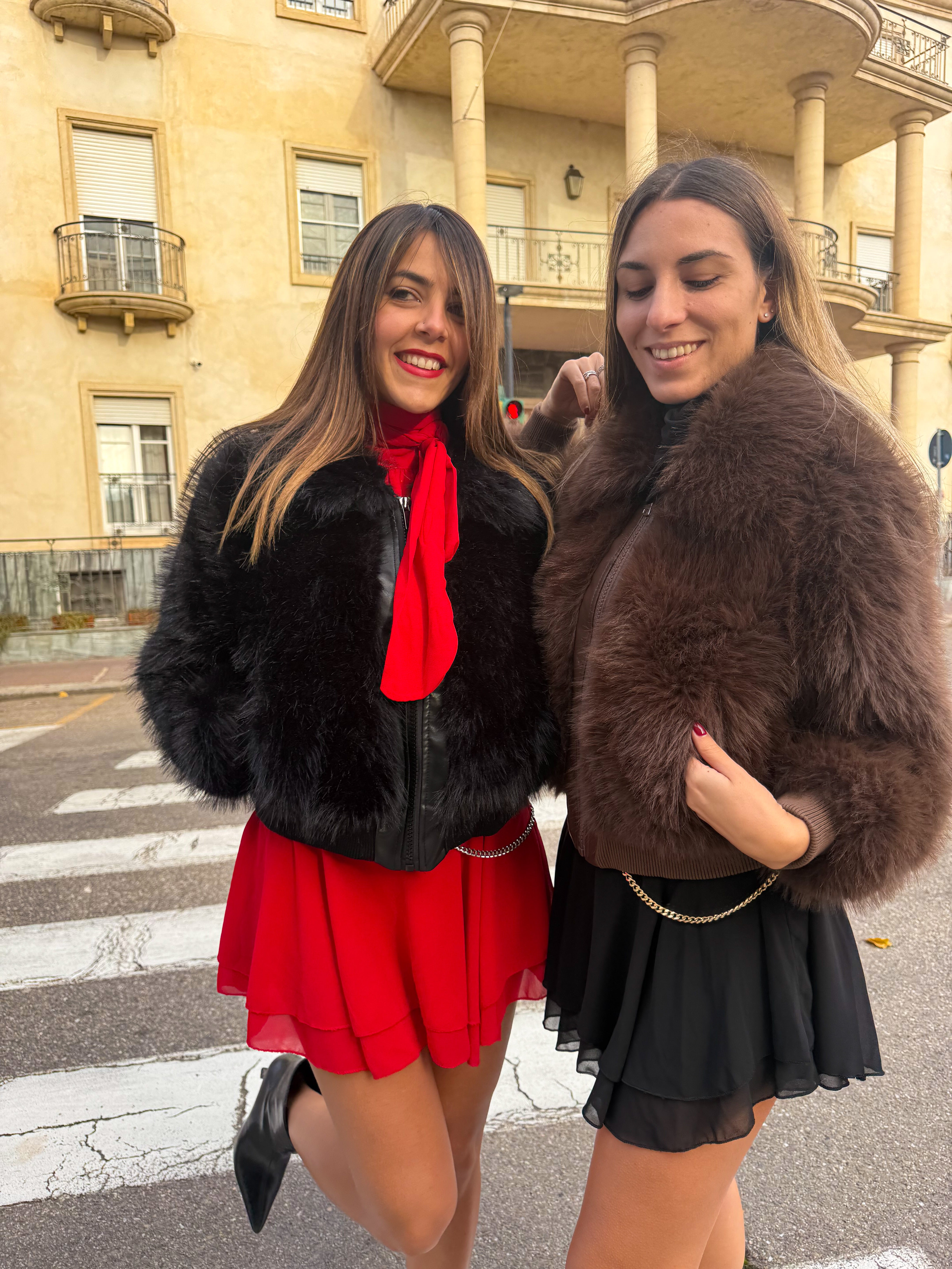 Abito “Royal Chiffon” nero