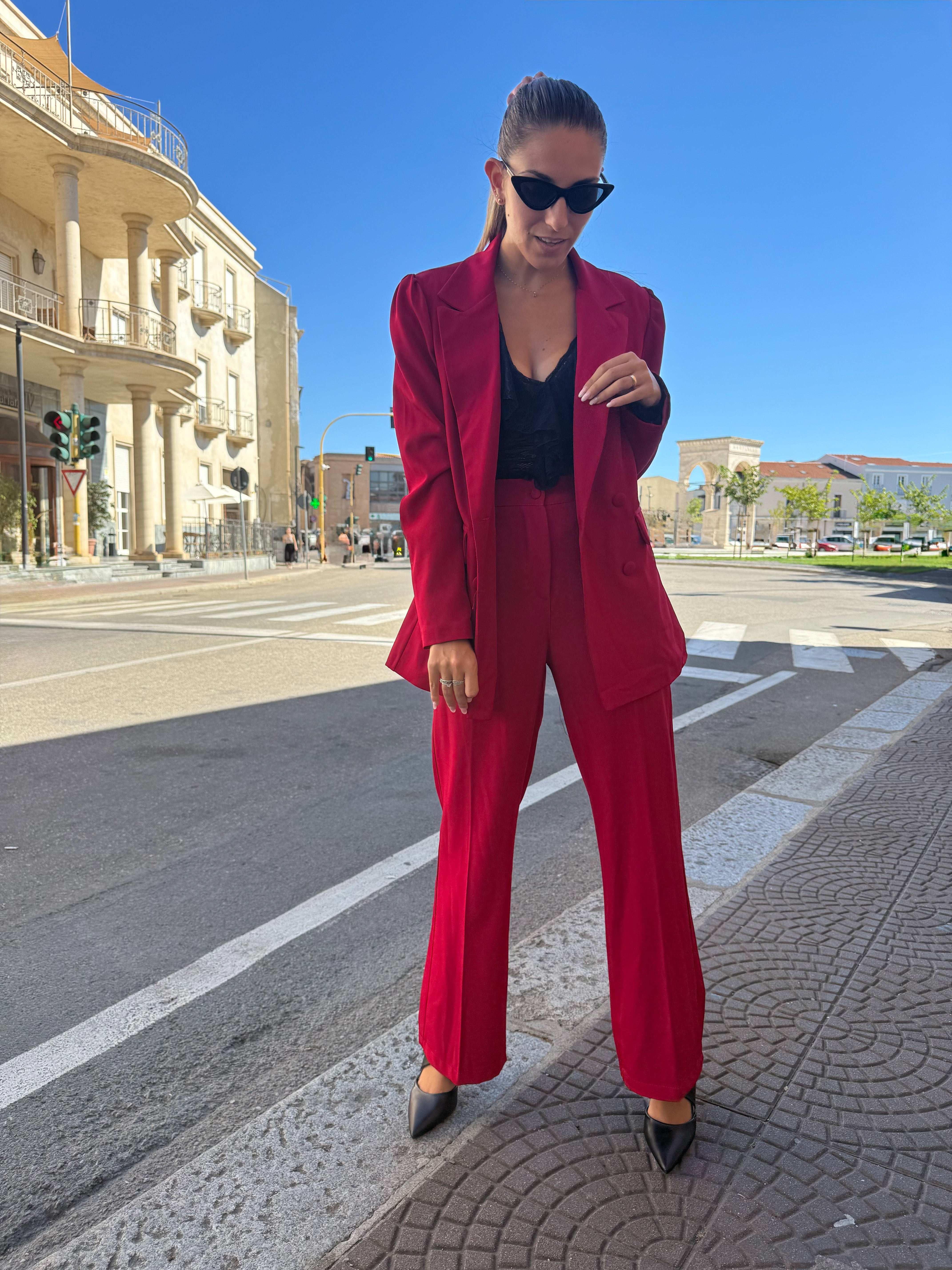 Completo “Legacy” rosso