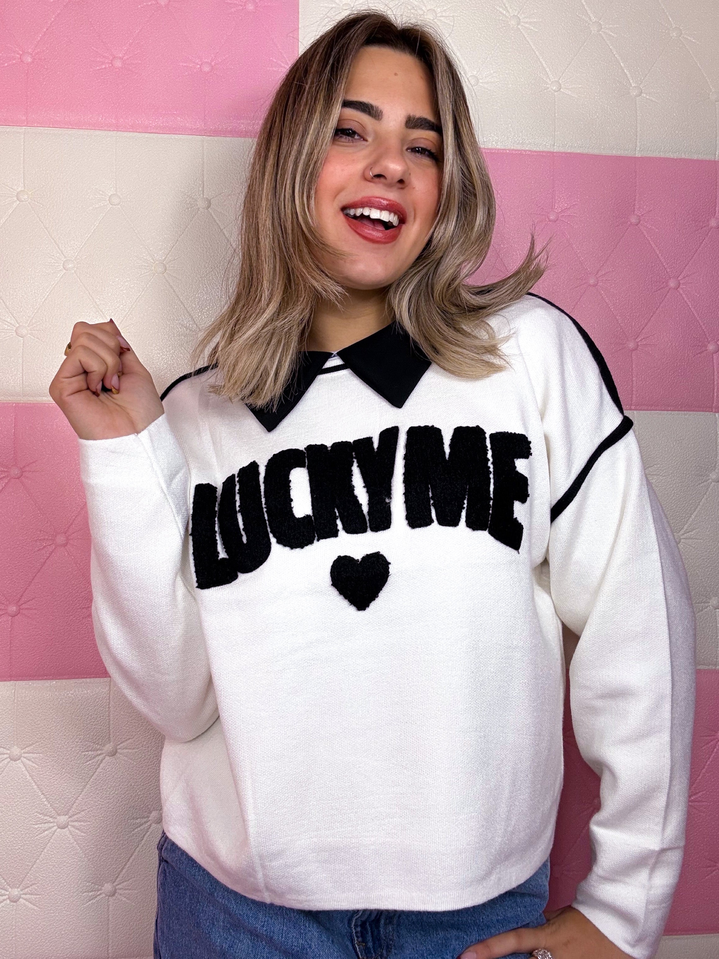 Maglioncino “Lucky me”