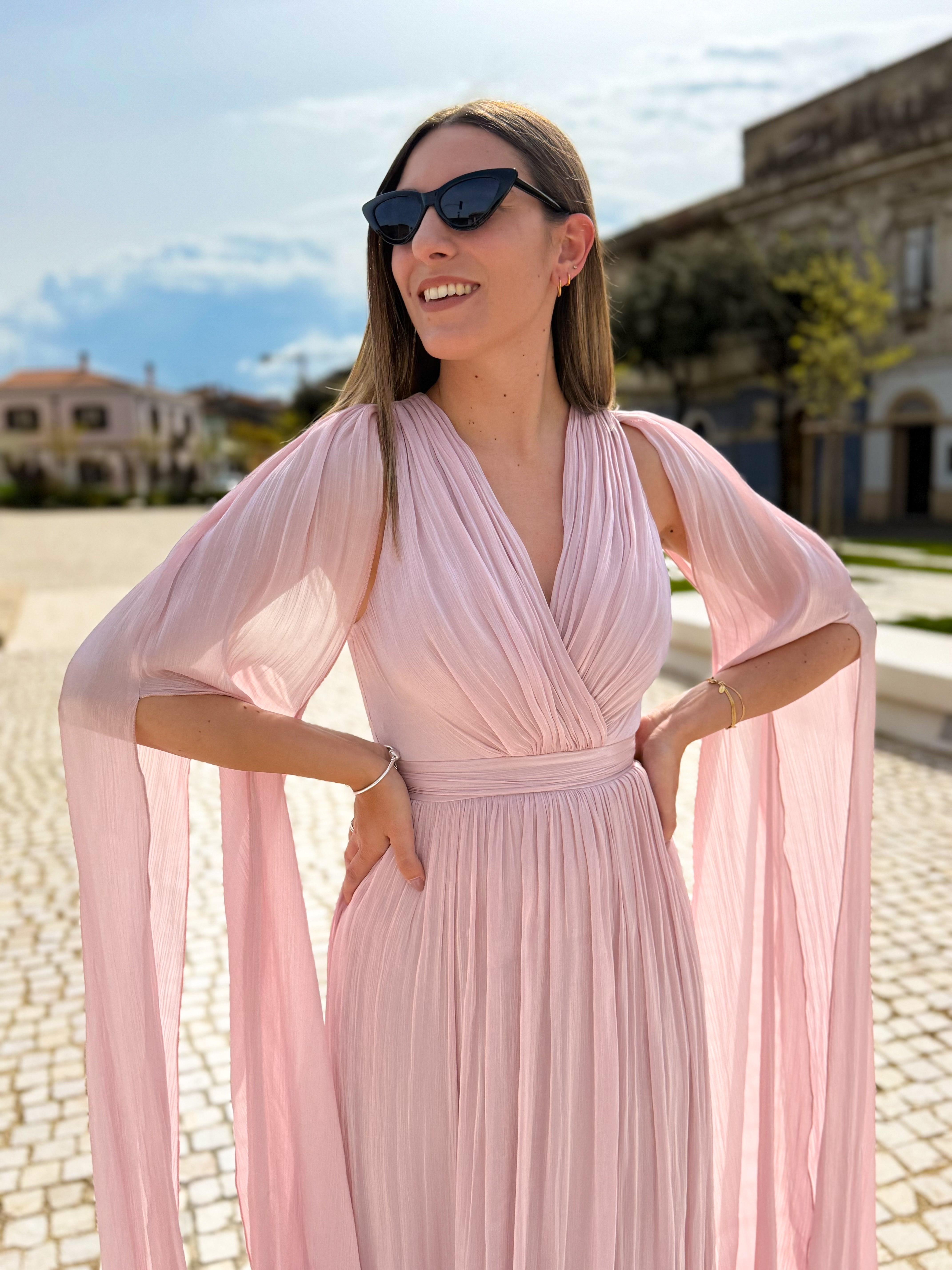 Maxi abito  “Ethereal Rose”