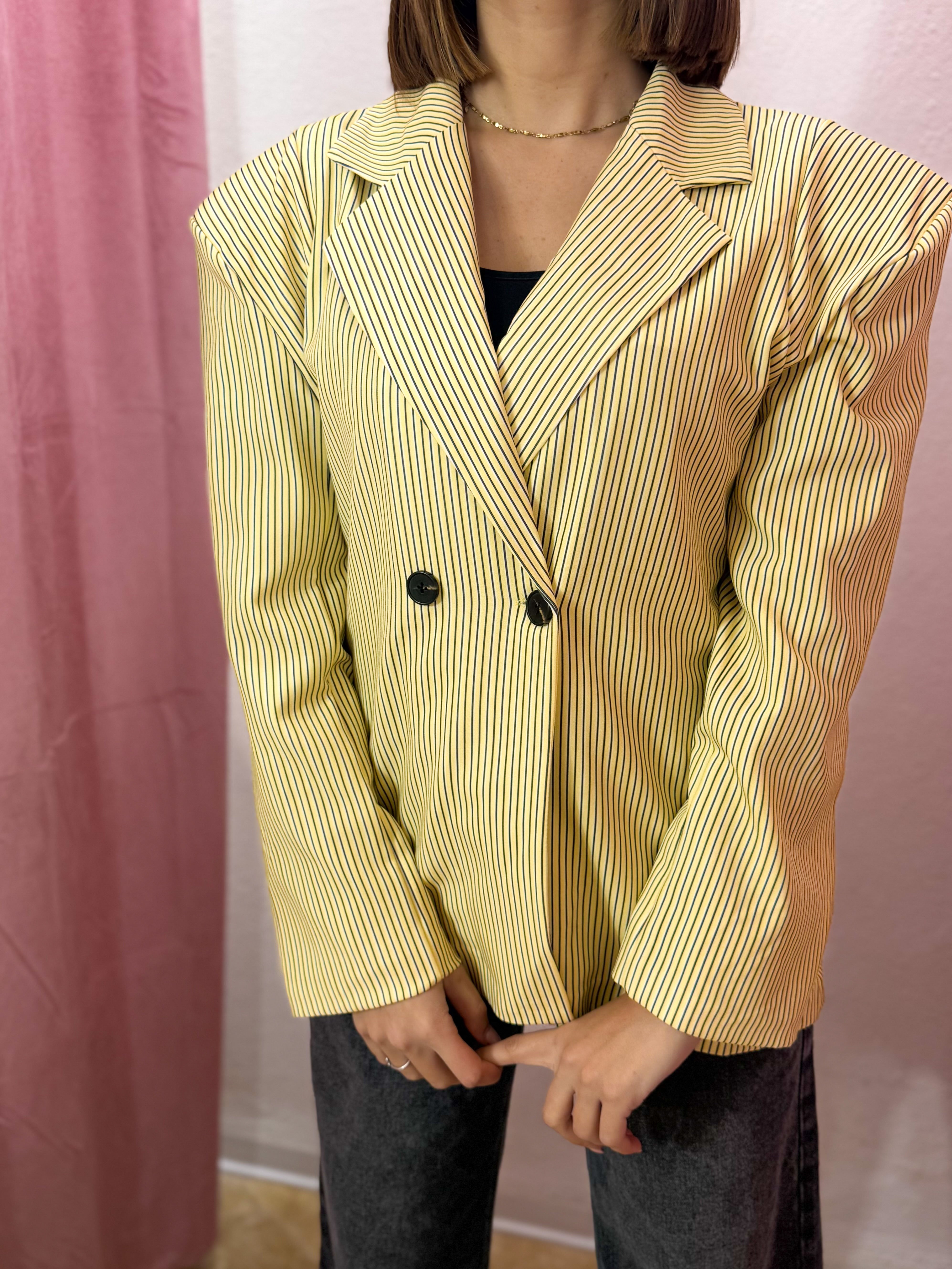 Blazer “Spring Attitude” giallo