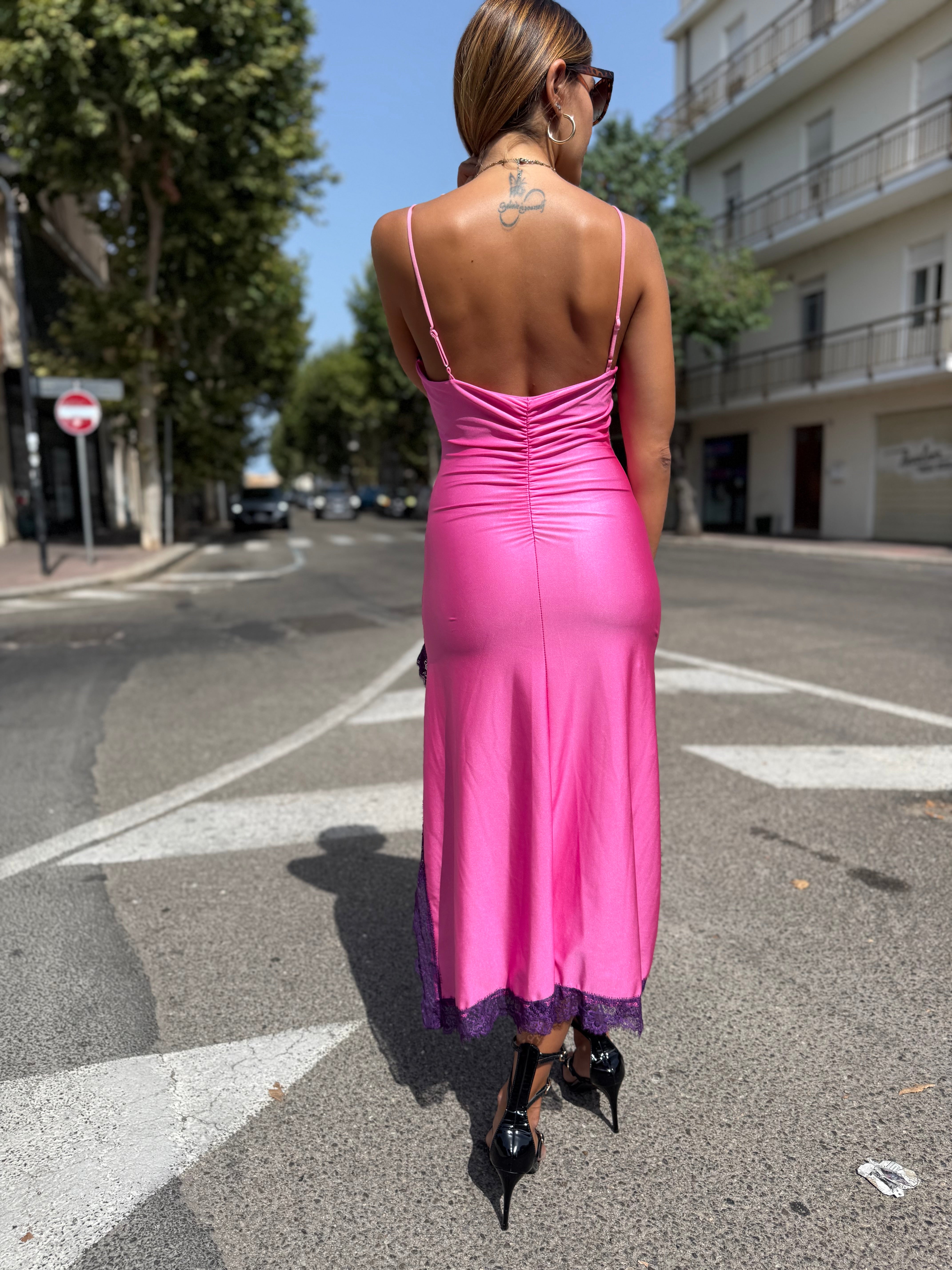 Abito “Lace Affair” rosa