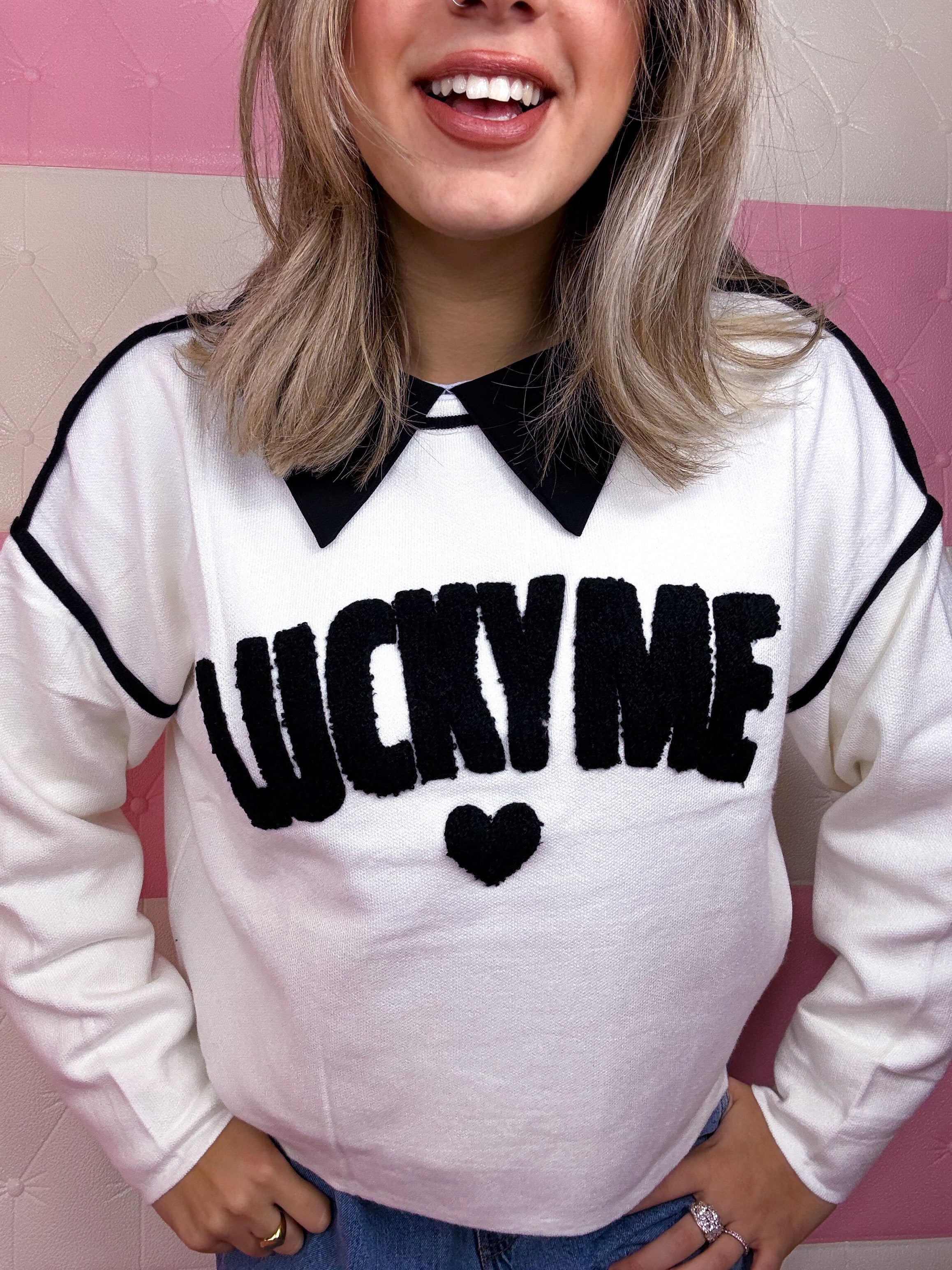 Maglioncino “Lucky me”