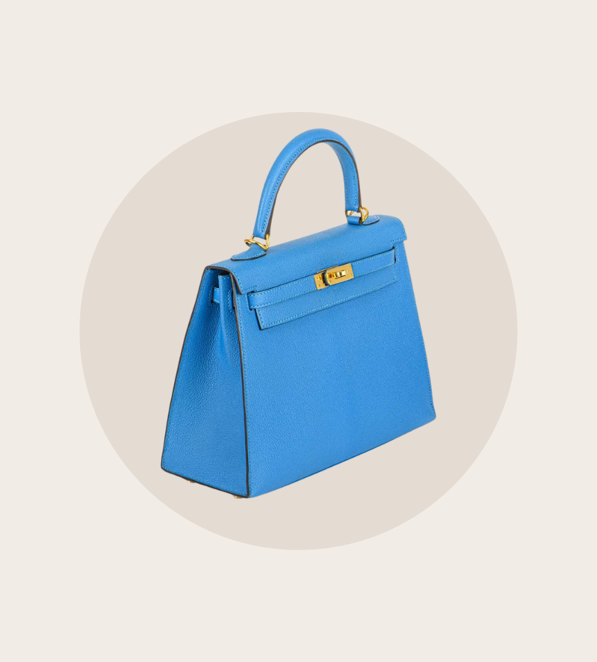Borsa “Mini icon” blu