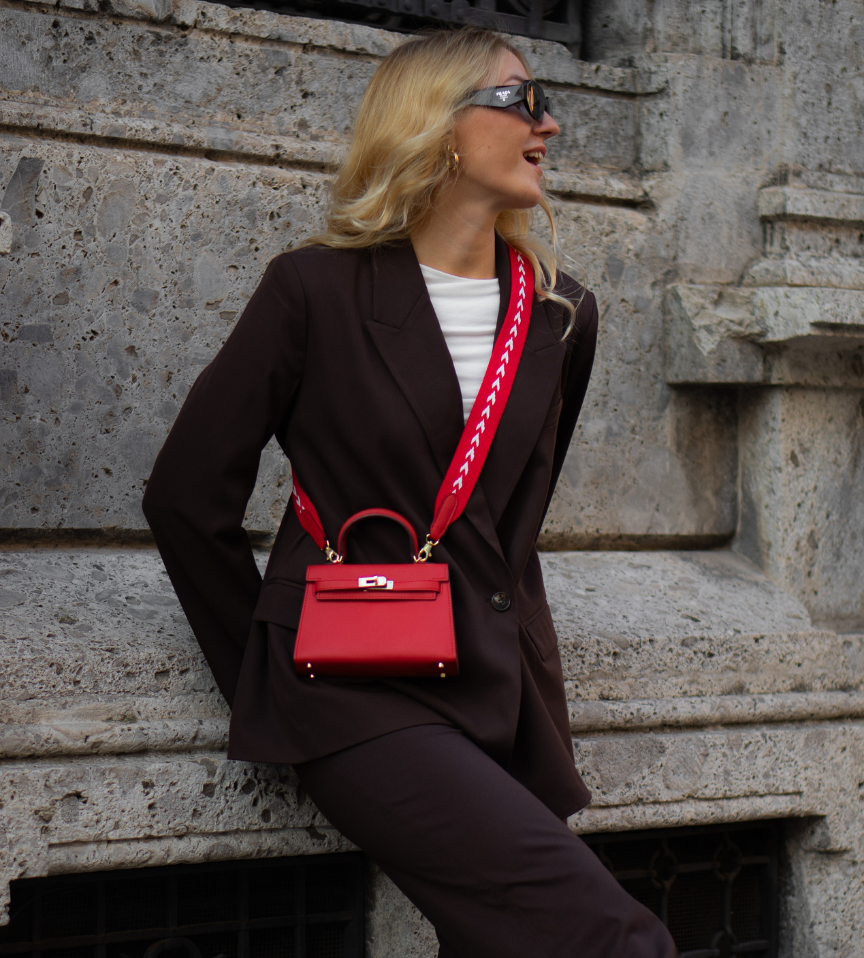 Borsa “Mini icon” rossa