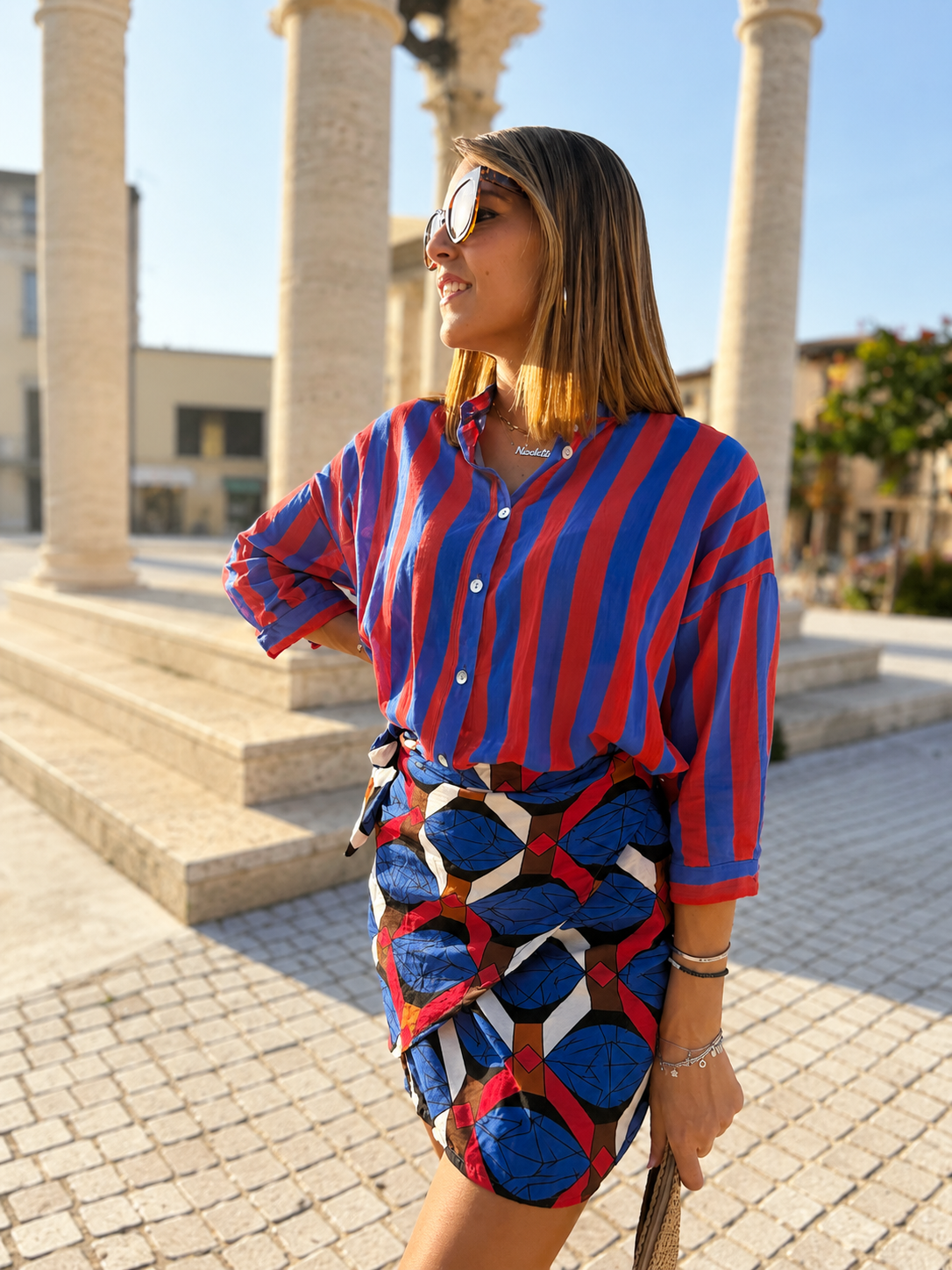 Camicia “Sorrento” rossa