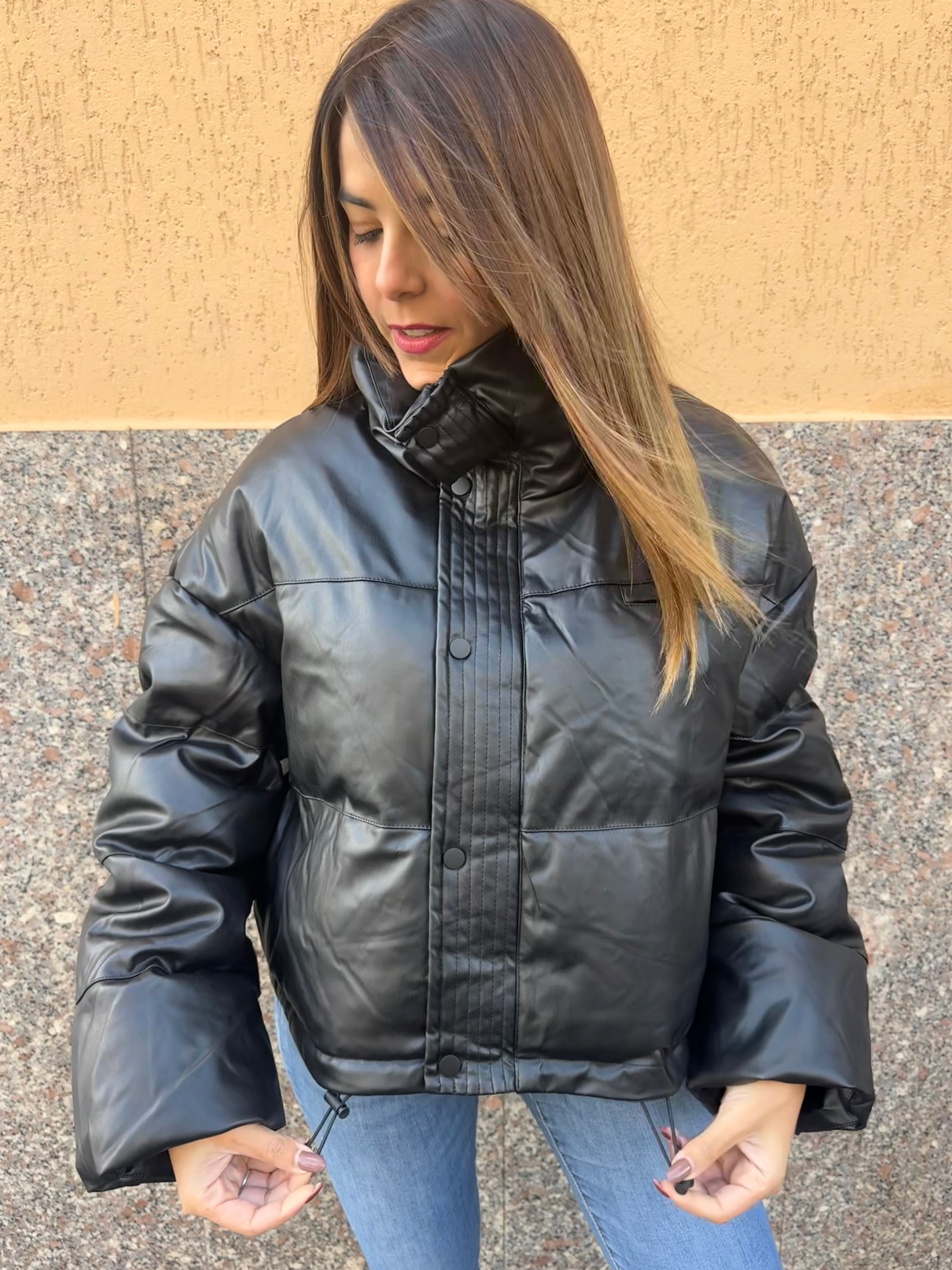 Piumino “Artic Shine” nero