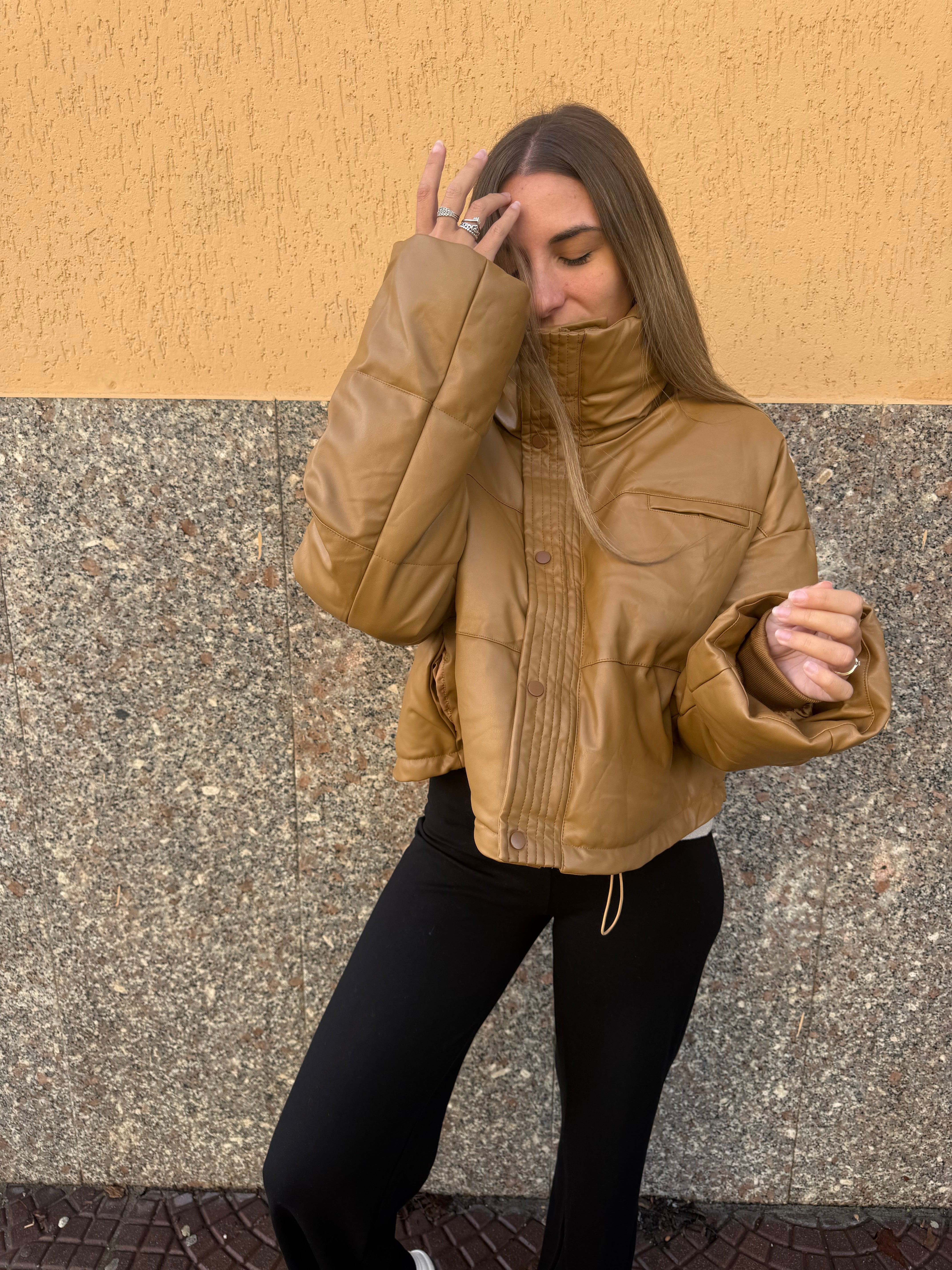 Piumino “Artic Shine” beige