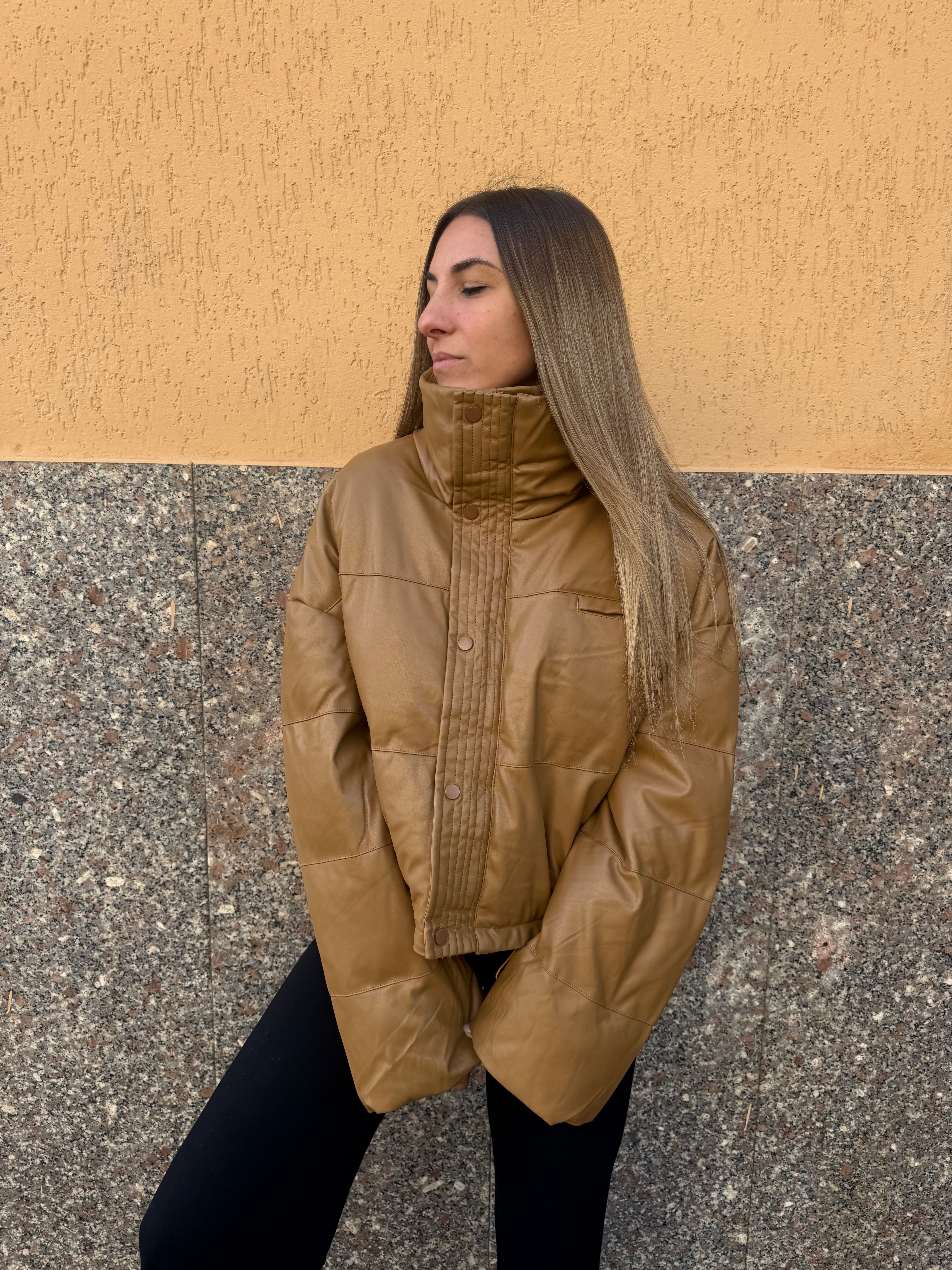 Piumino “Artic Shine” beige
