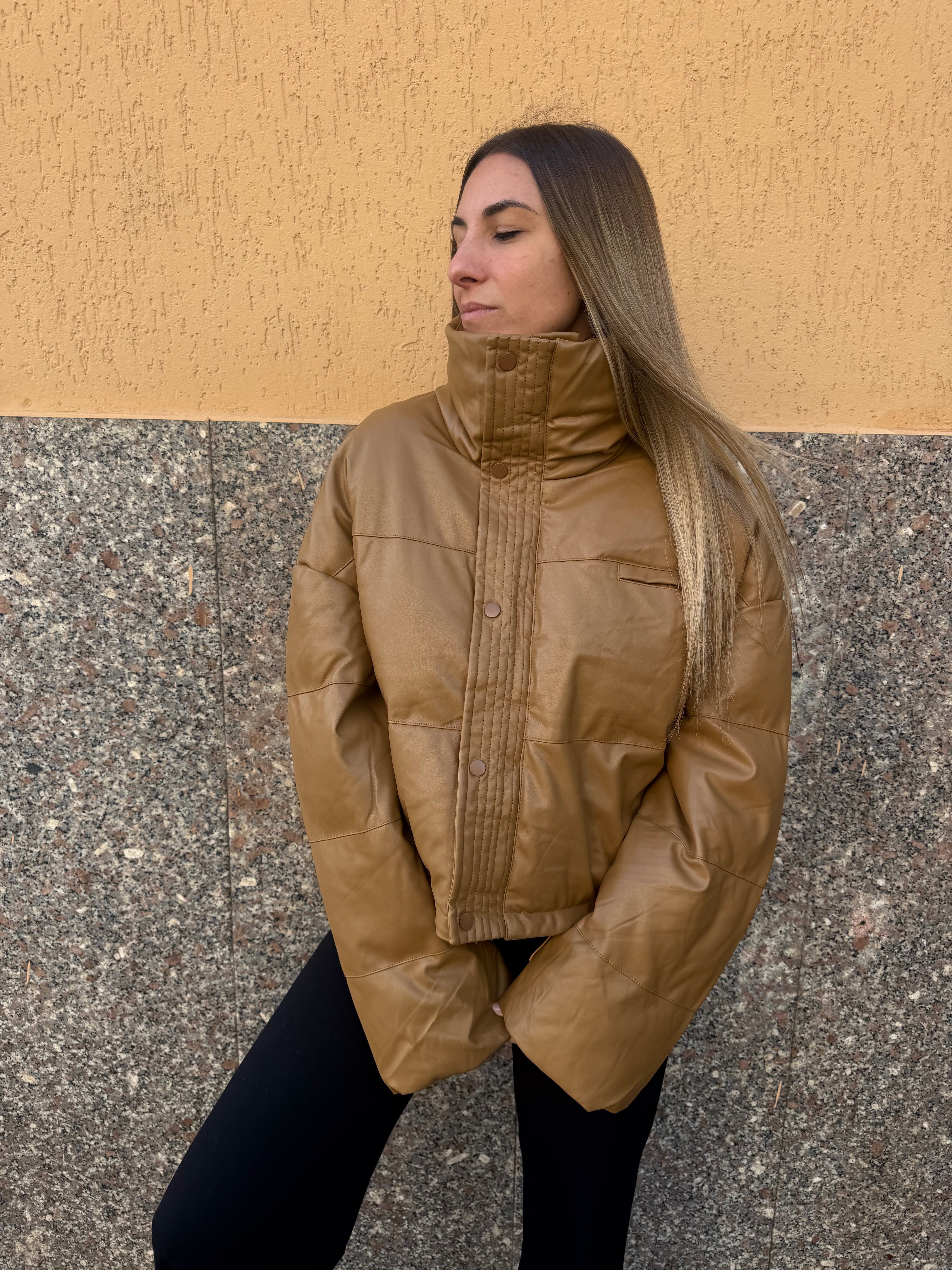 Piumino “Artic Shine” beige