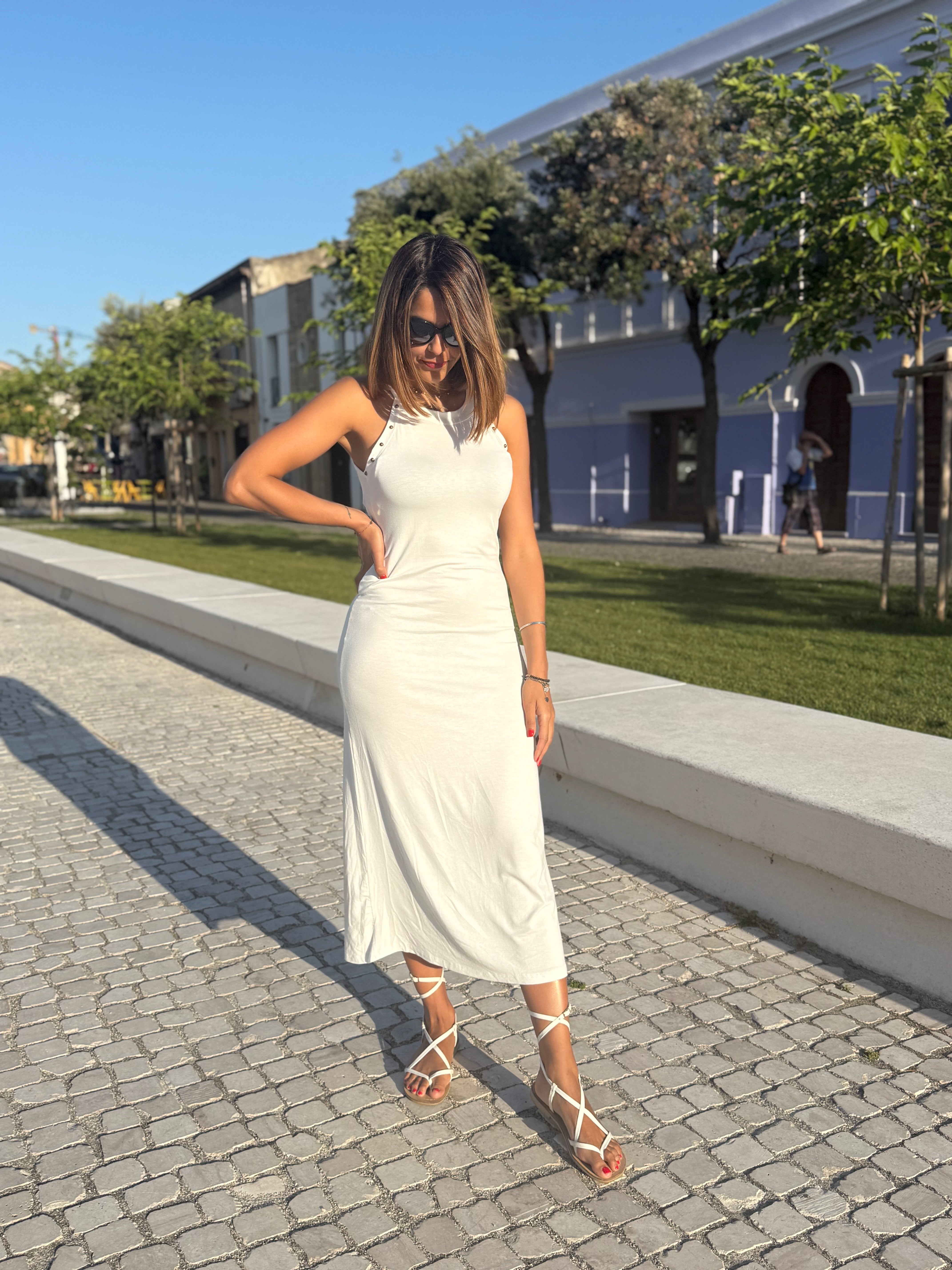 Abito “Riviera Chic” bianco