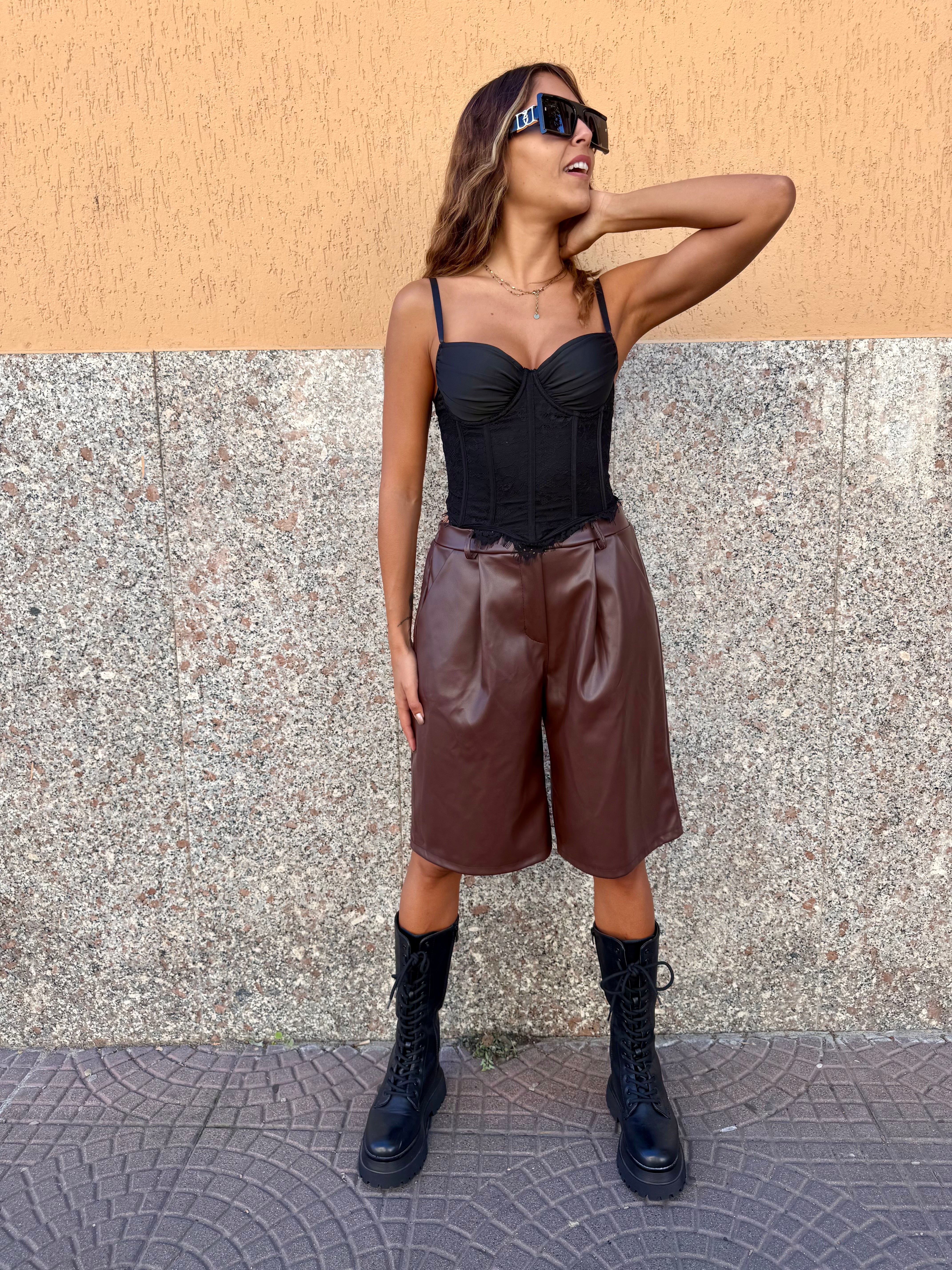 Bermuda “Lucas” marrone