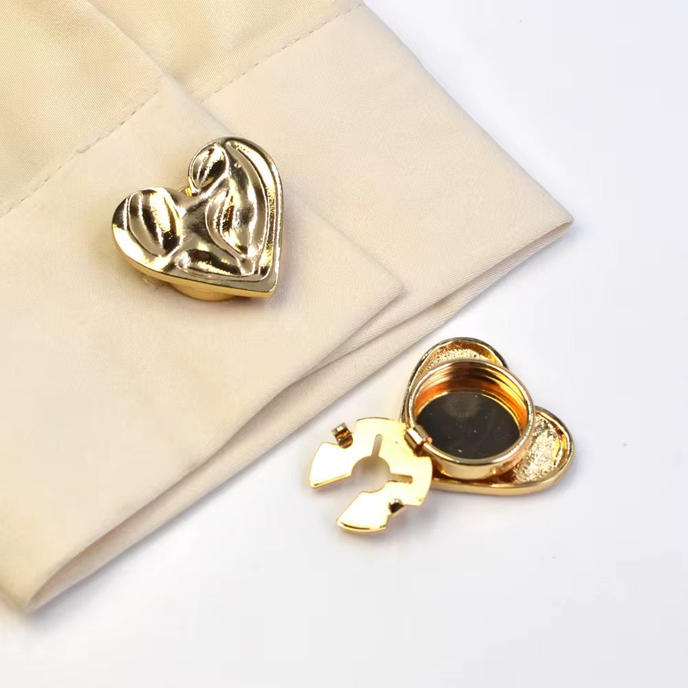 Set clip “Heart stone”