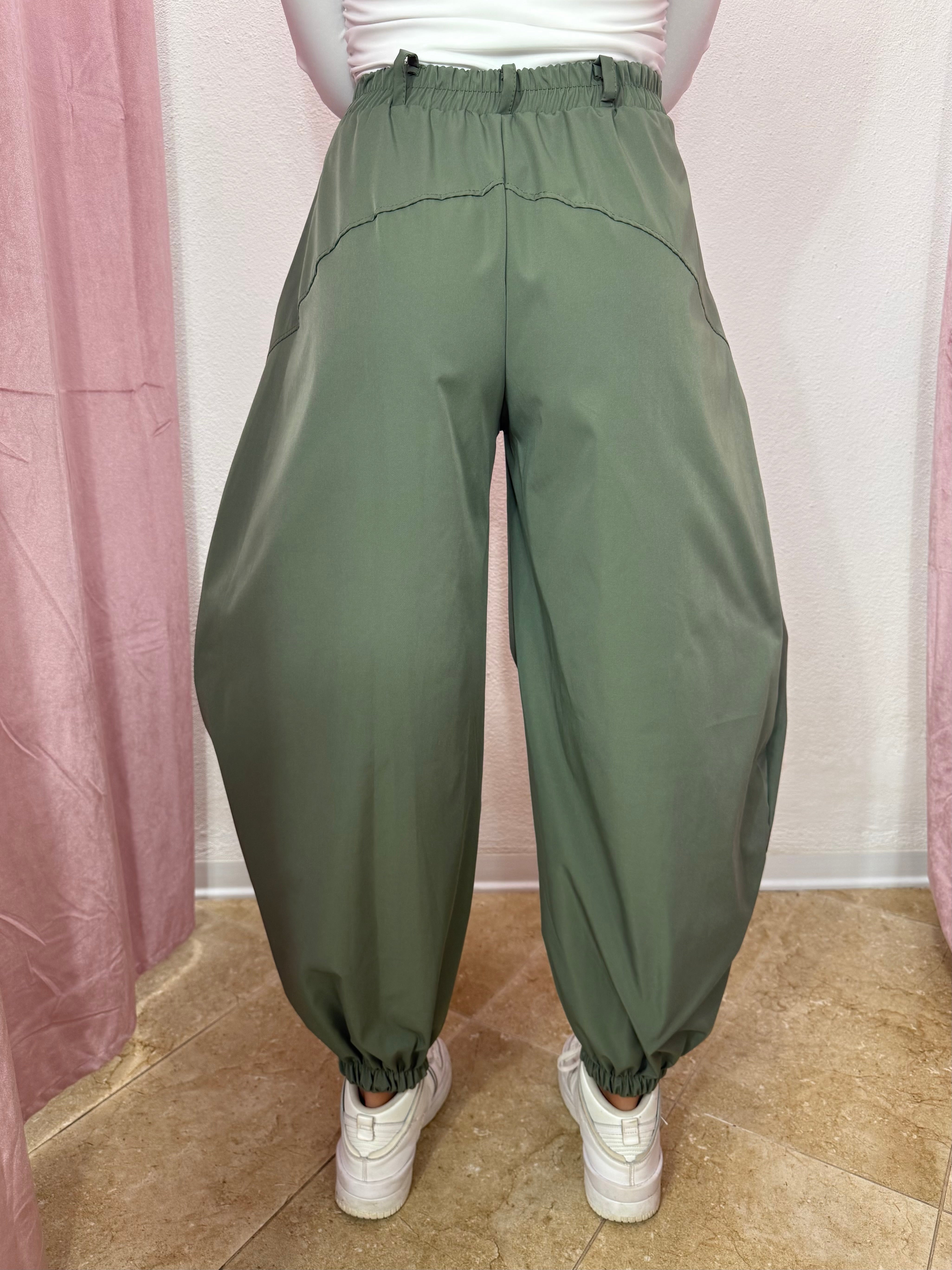 Pantalone “Balloon City” verde