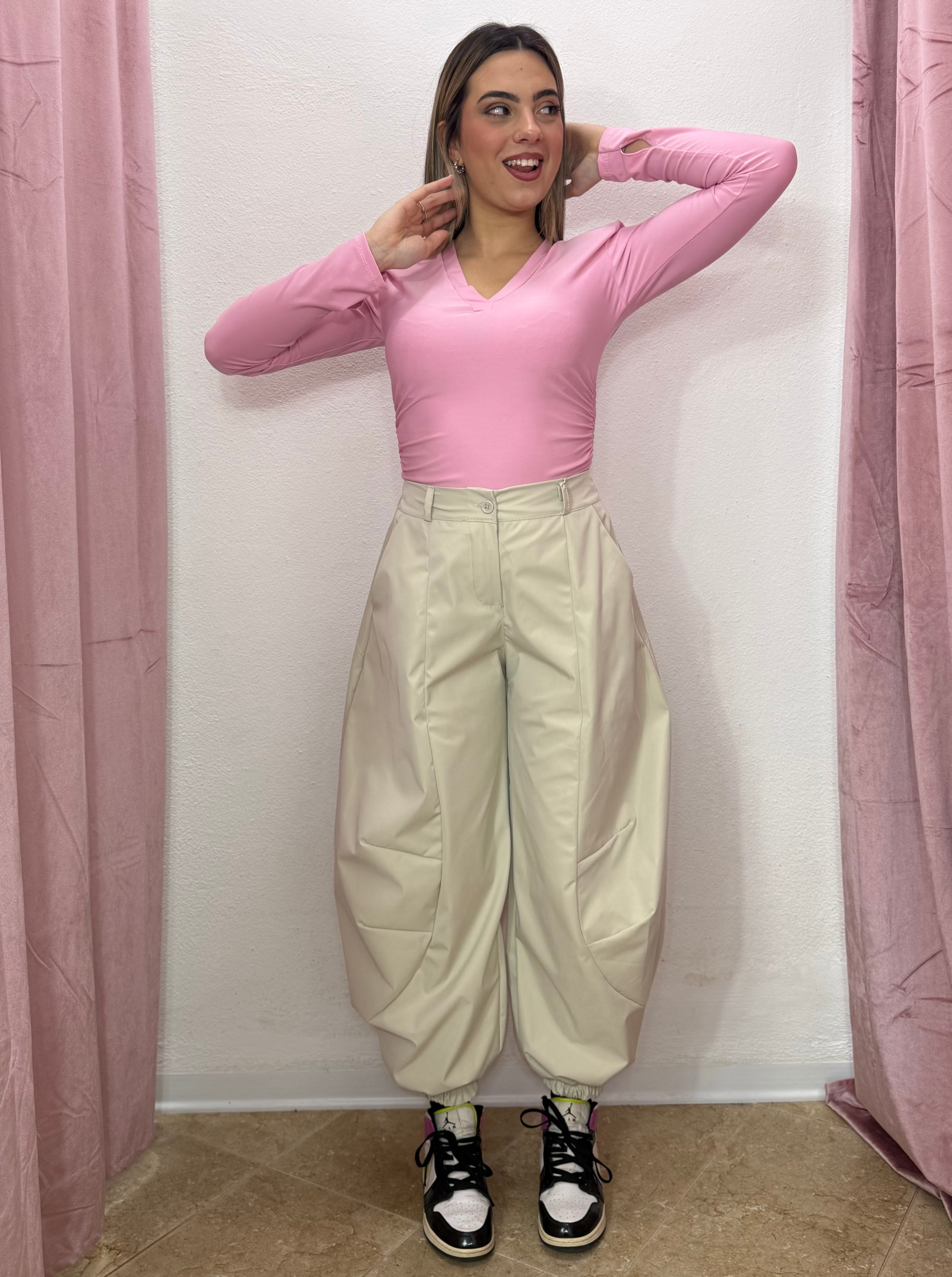 Maglia “Sculpt” rosa