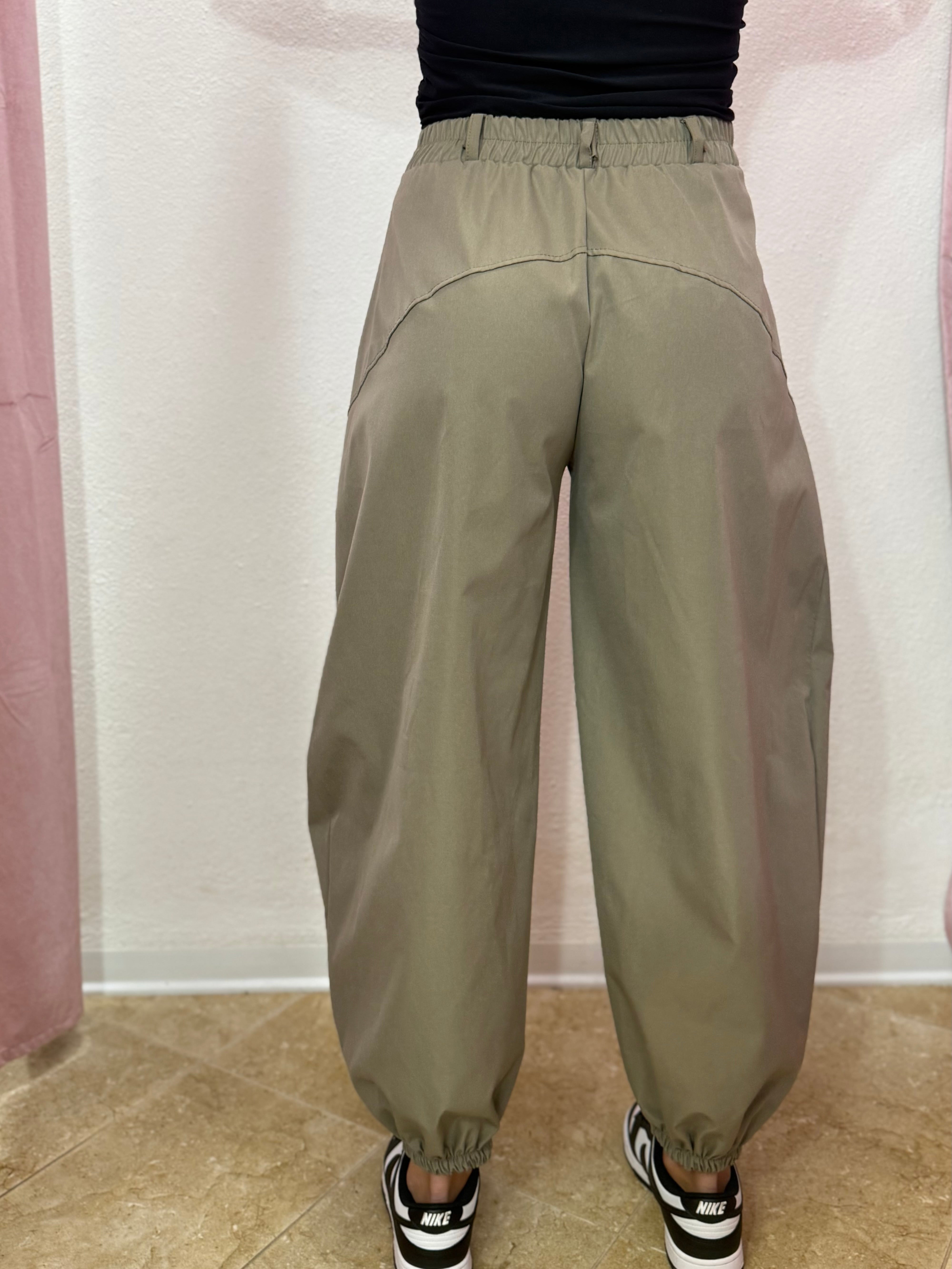 Pantalone “Balloon City” tortora