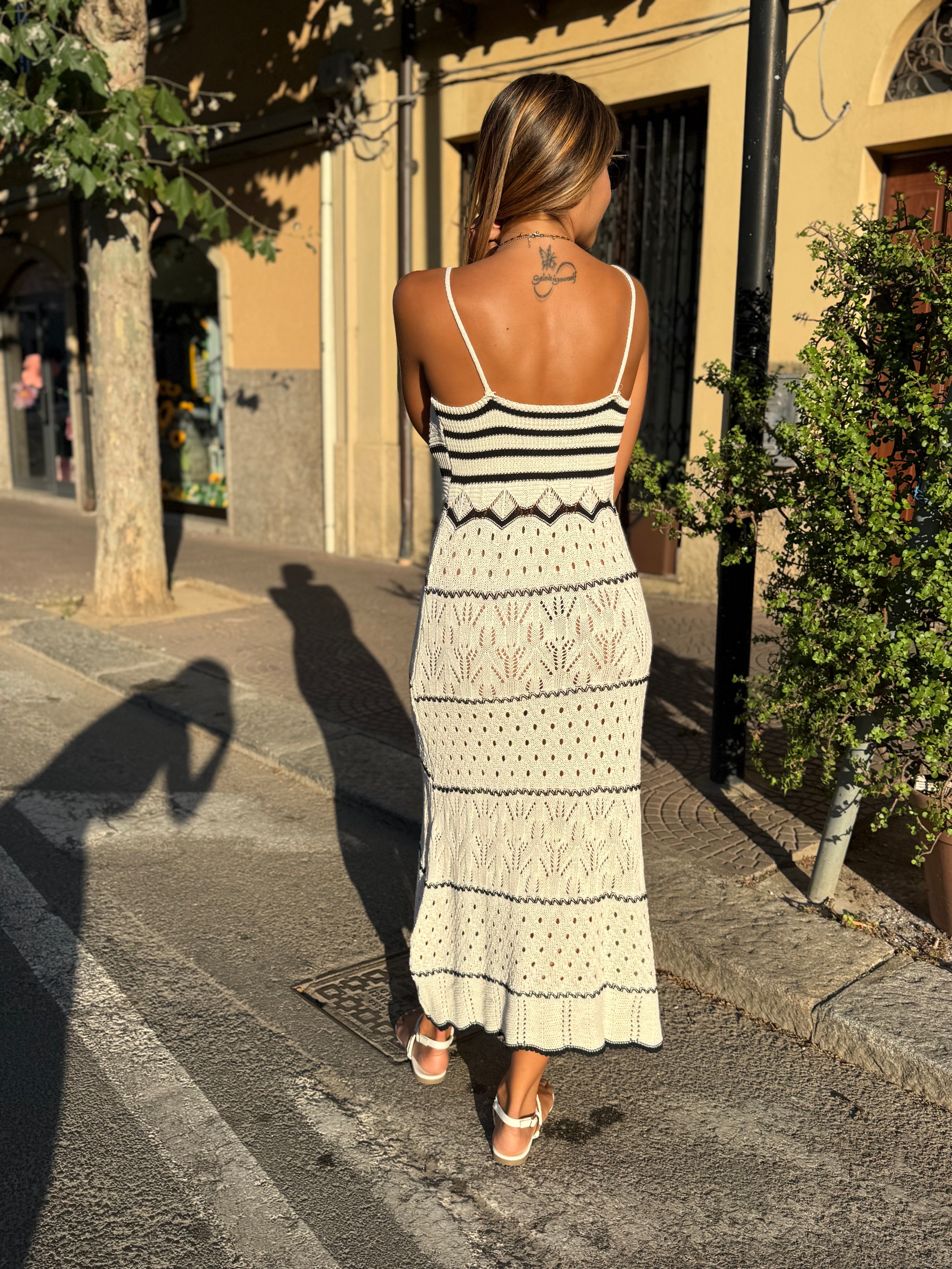 Abito “Costal breeze” bianco