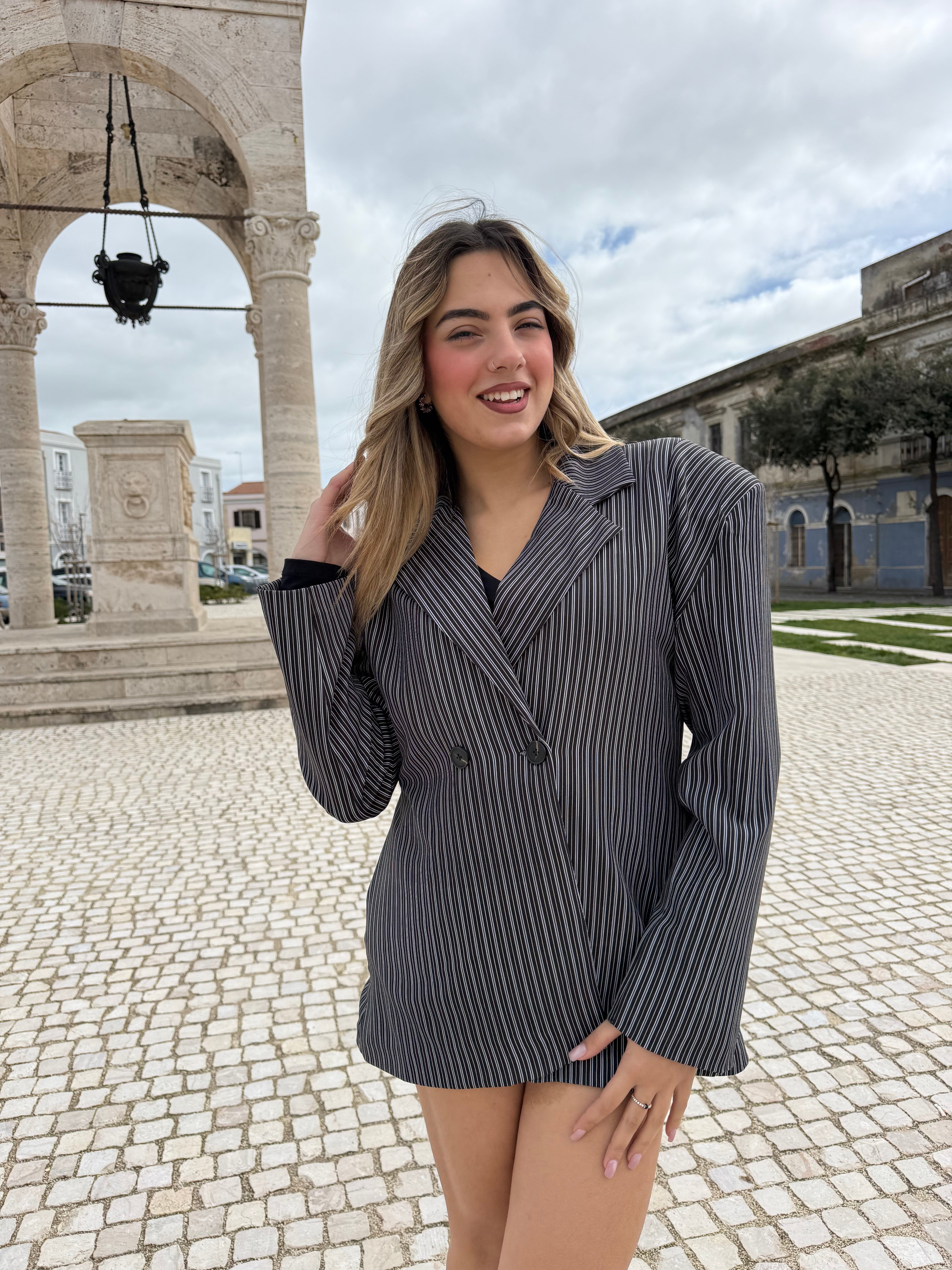 Blazer “Spring Attitude” nero