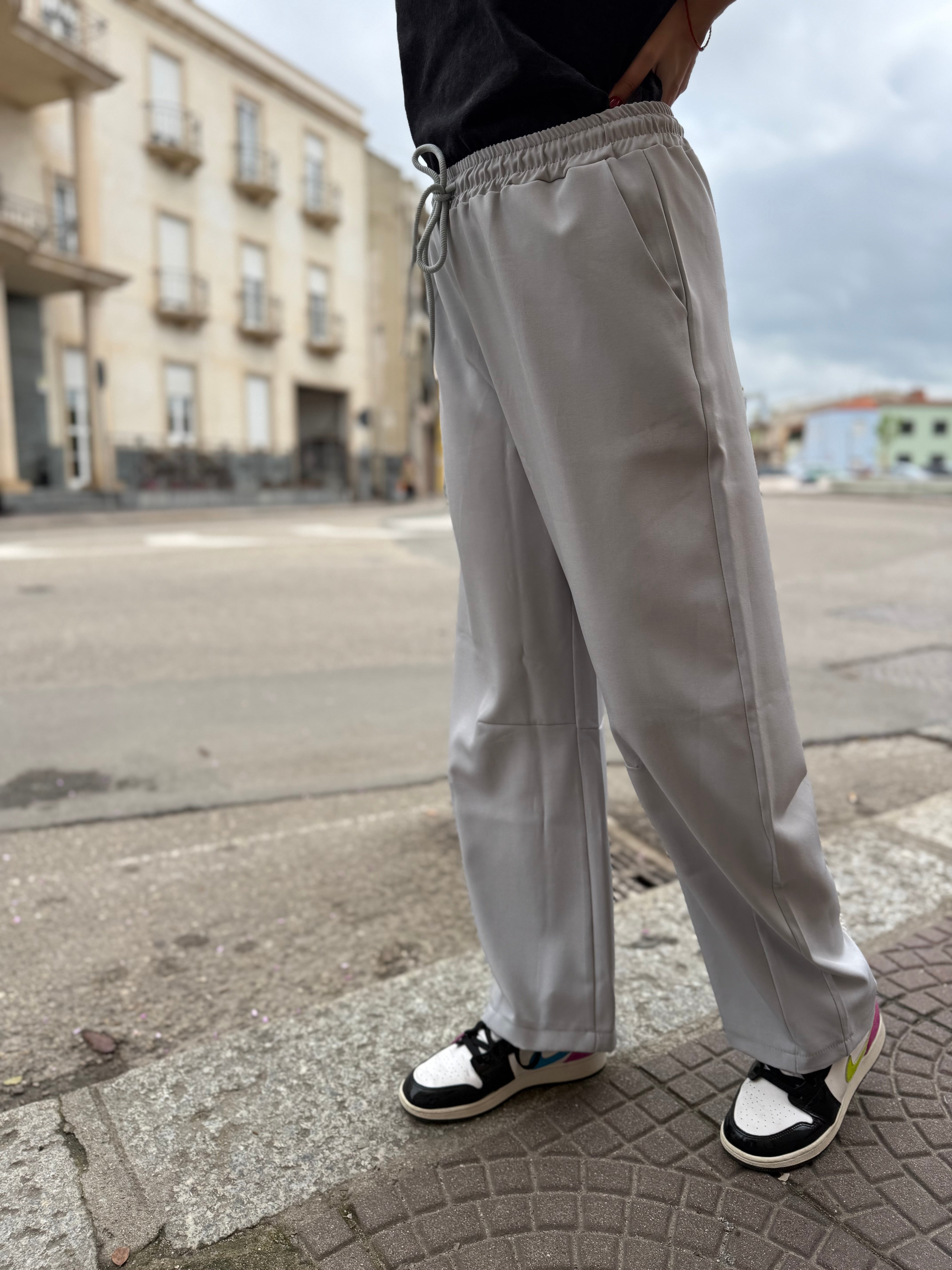 Pantaloni “Versis” grigi