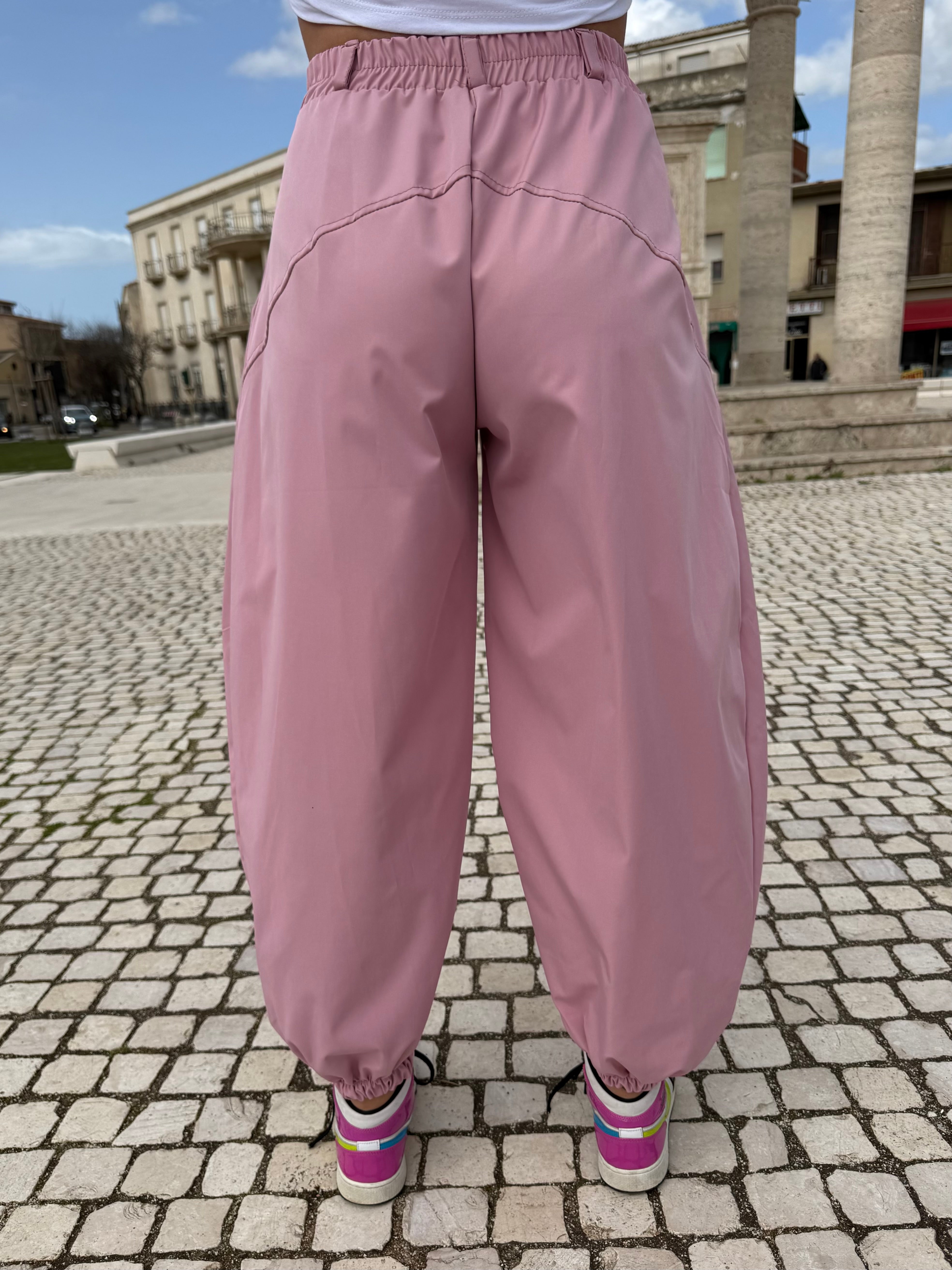 Pantalone “Balloon City” rosa