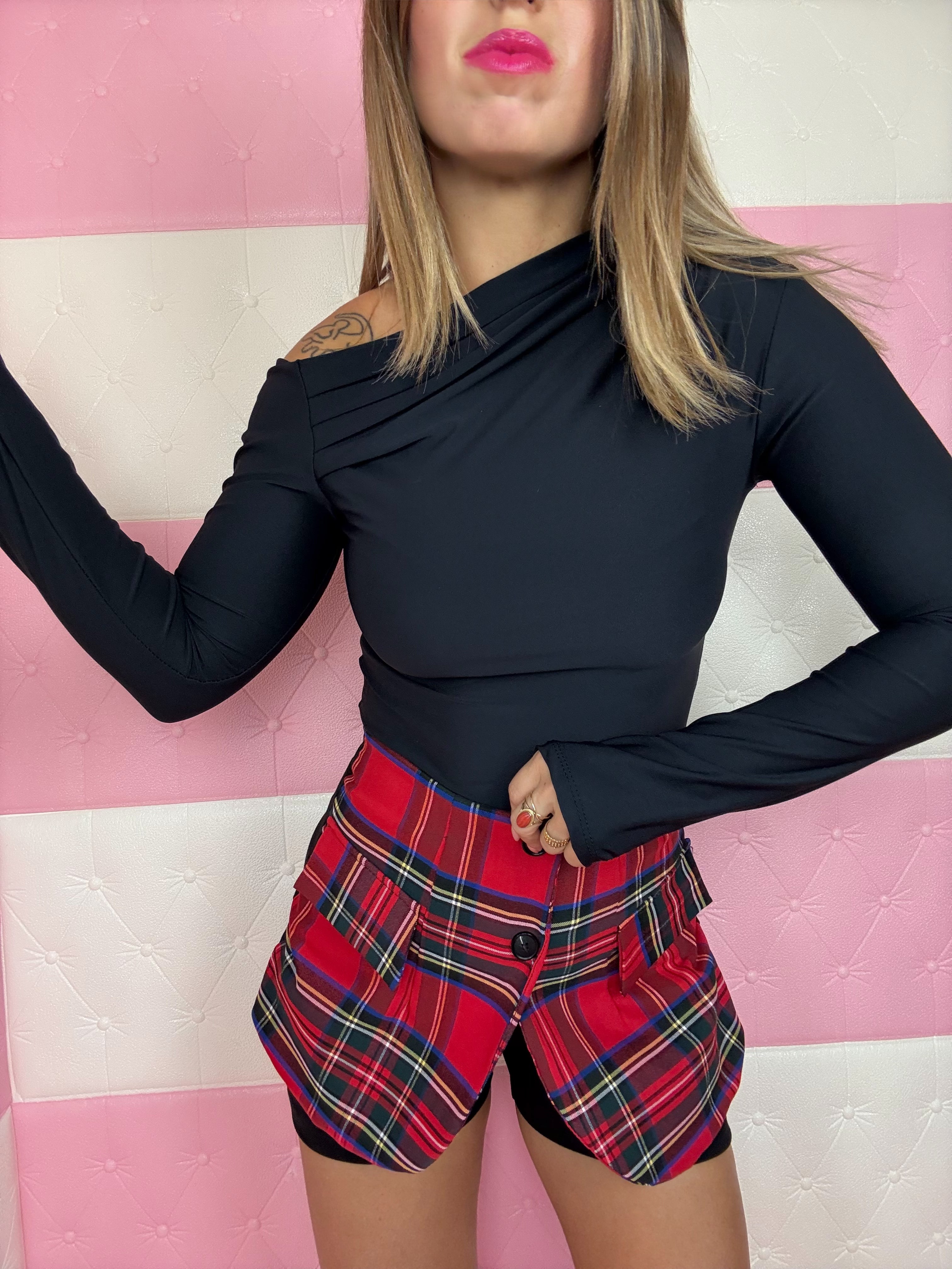 Short “Tartan twice”